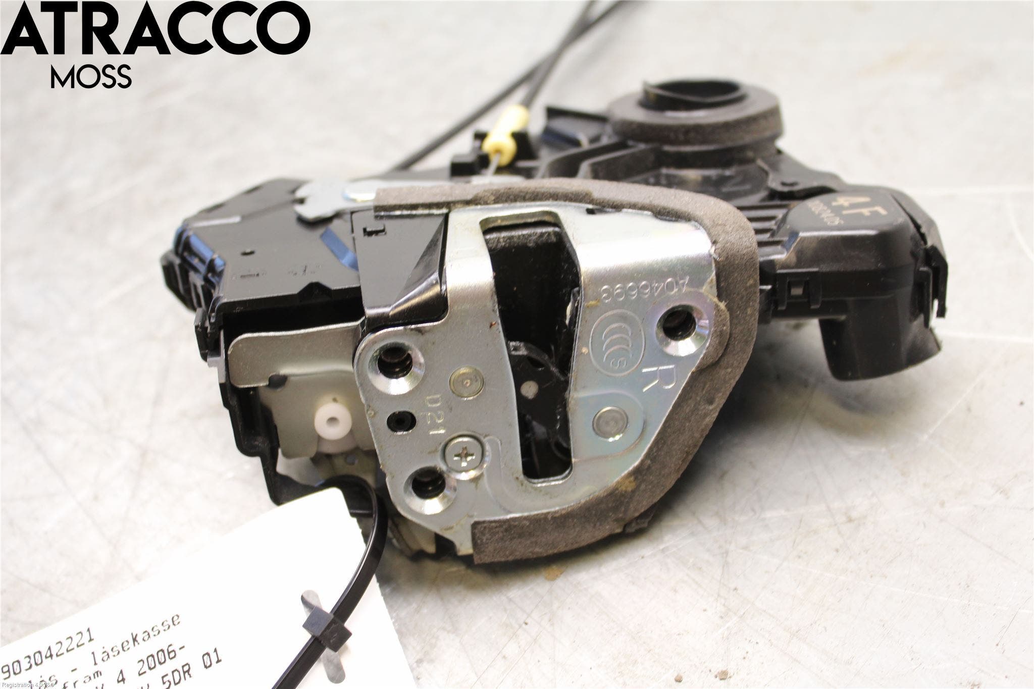 Toyota RAV 4 06-12 Dørlås - Låsekasse