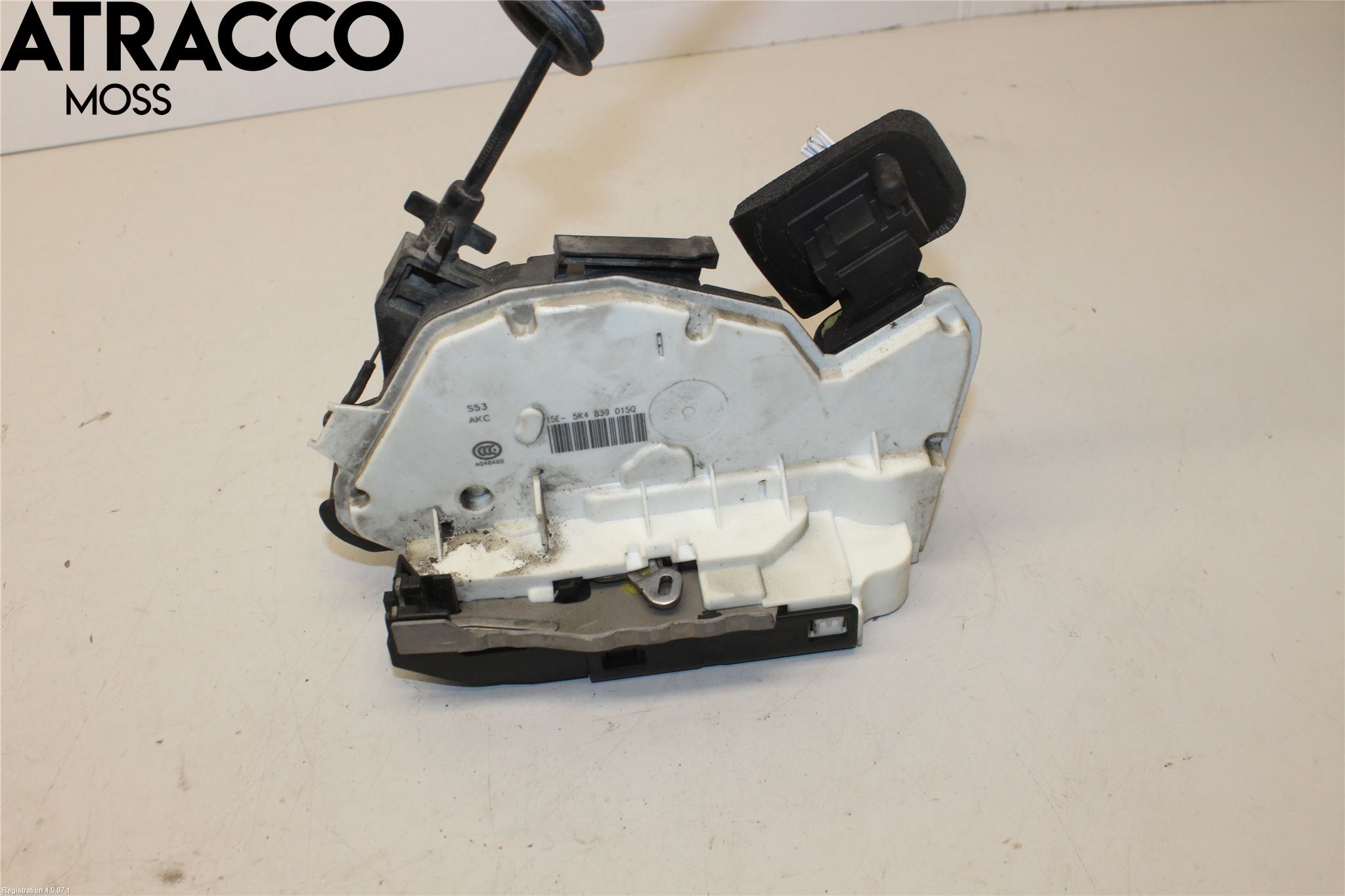 Volkswagen VW GOLF / E-GOLF VII 13-20 Dørlås - Låsekasse