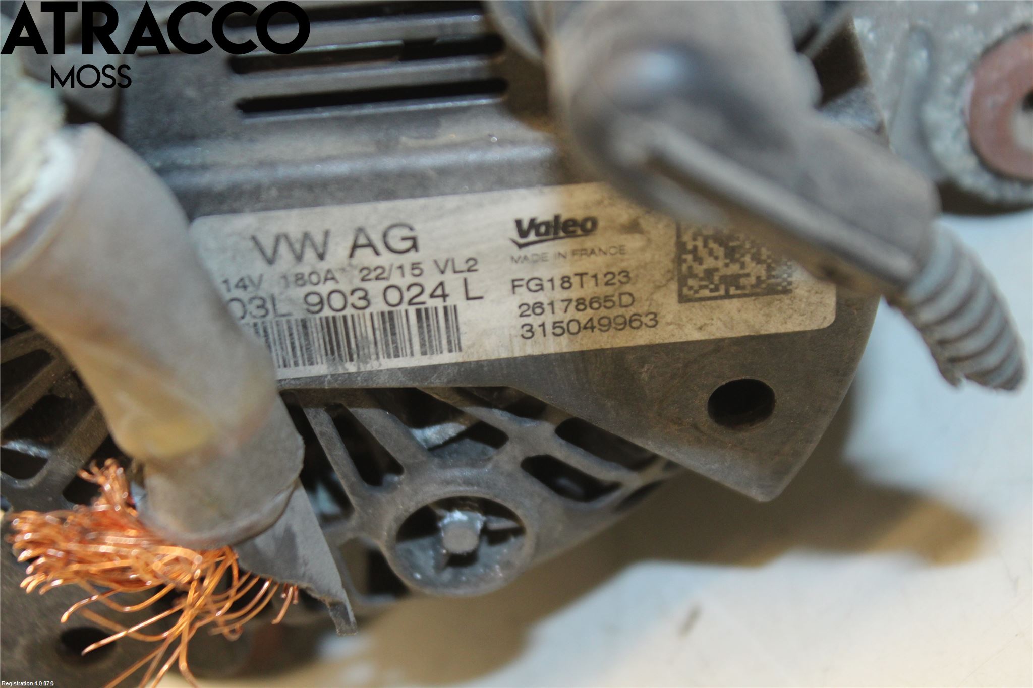 Volkswagen VW TRANSP/CARAVELLE (T6) 16-22 Dynamo