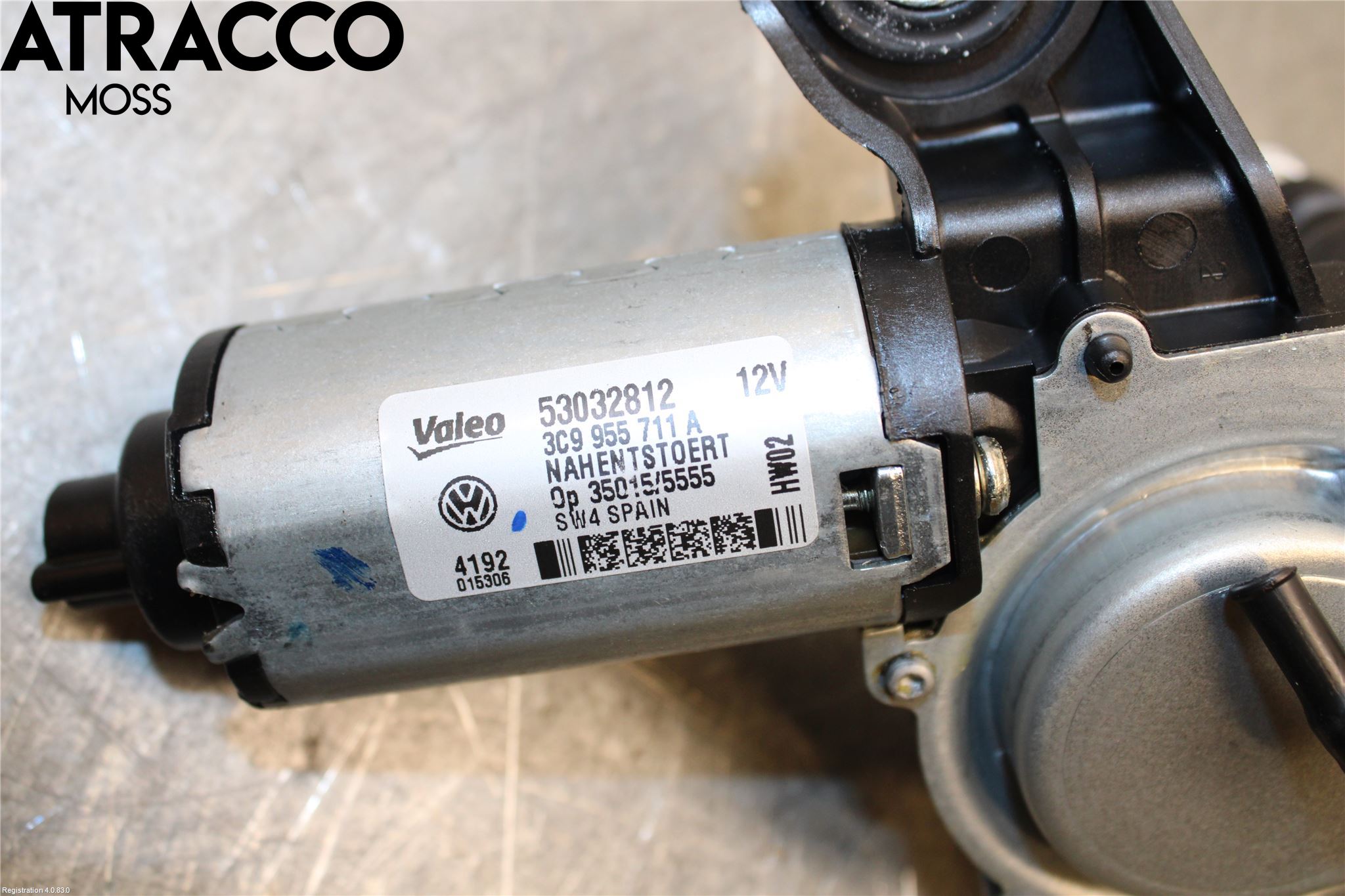 Volkswagen VW PASSAT 11-14 Viskermotor Bakluke