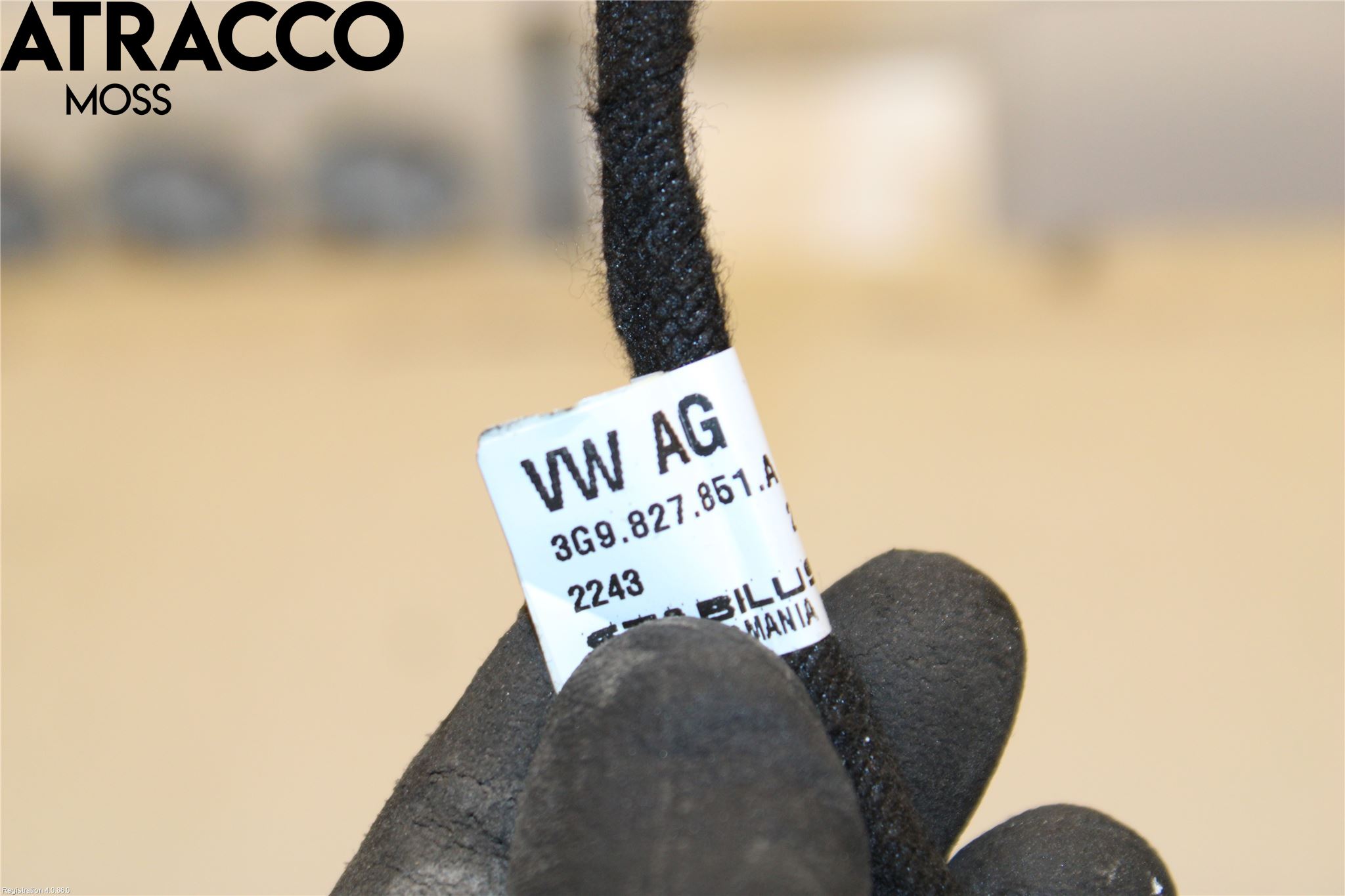 Volkswagen VW PASSAT 15-19 Bakluke Demper-Gassfjær