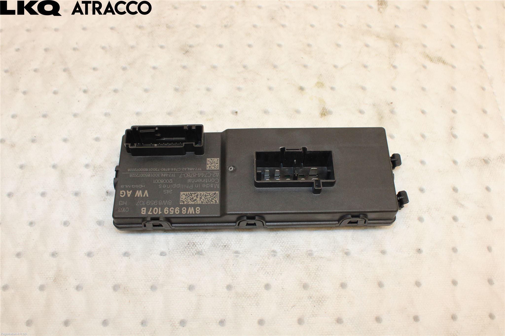 Porsche PANAMERA 09- Styreenhet Øvrig