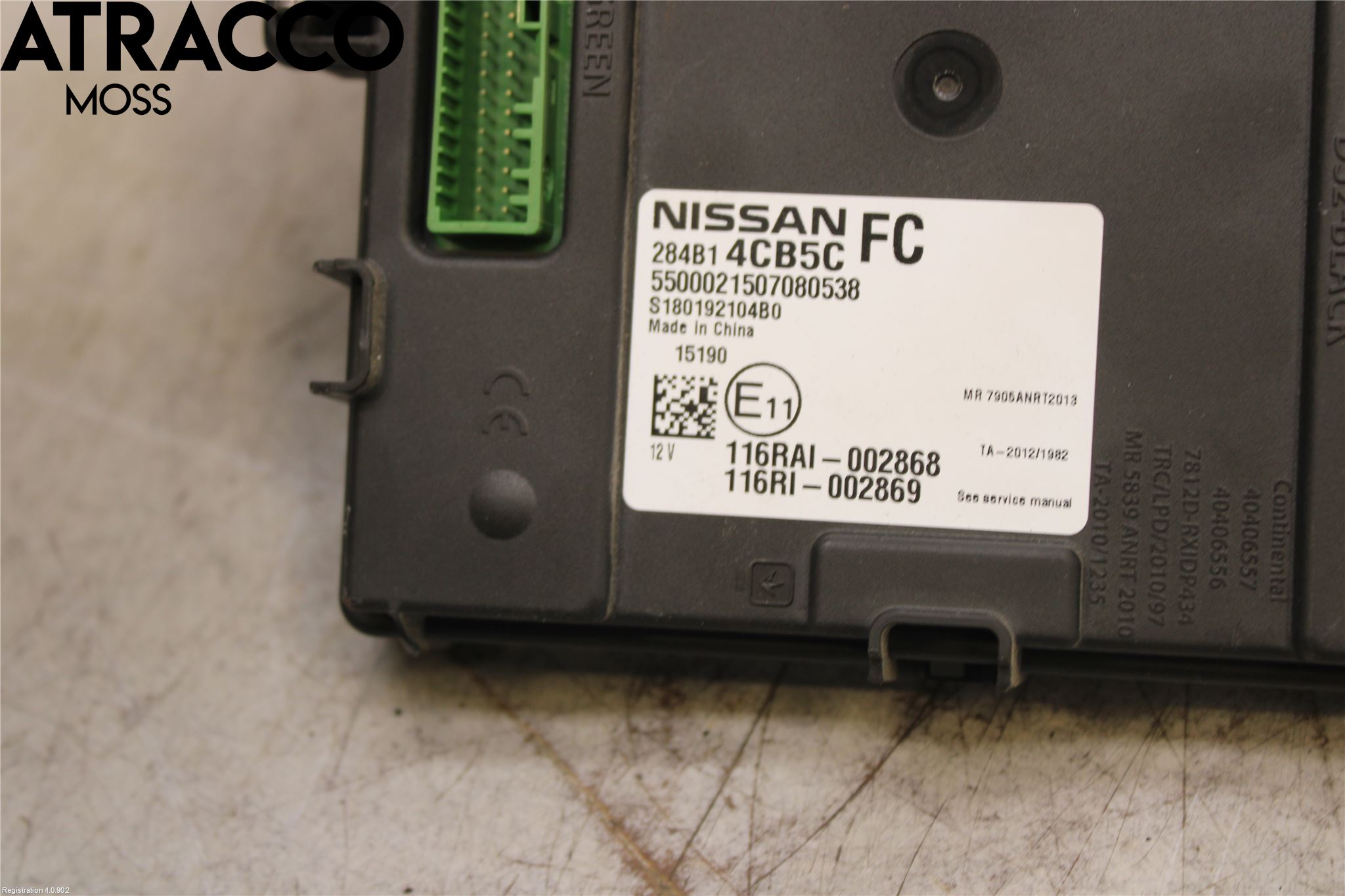 Nissan X-TRAIL 14-21 Styreenhet Øvrig