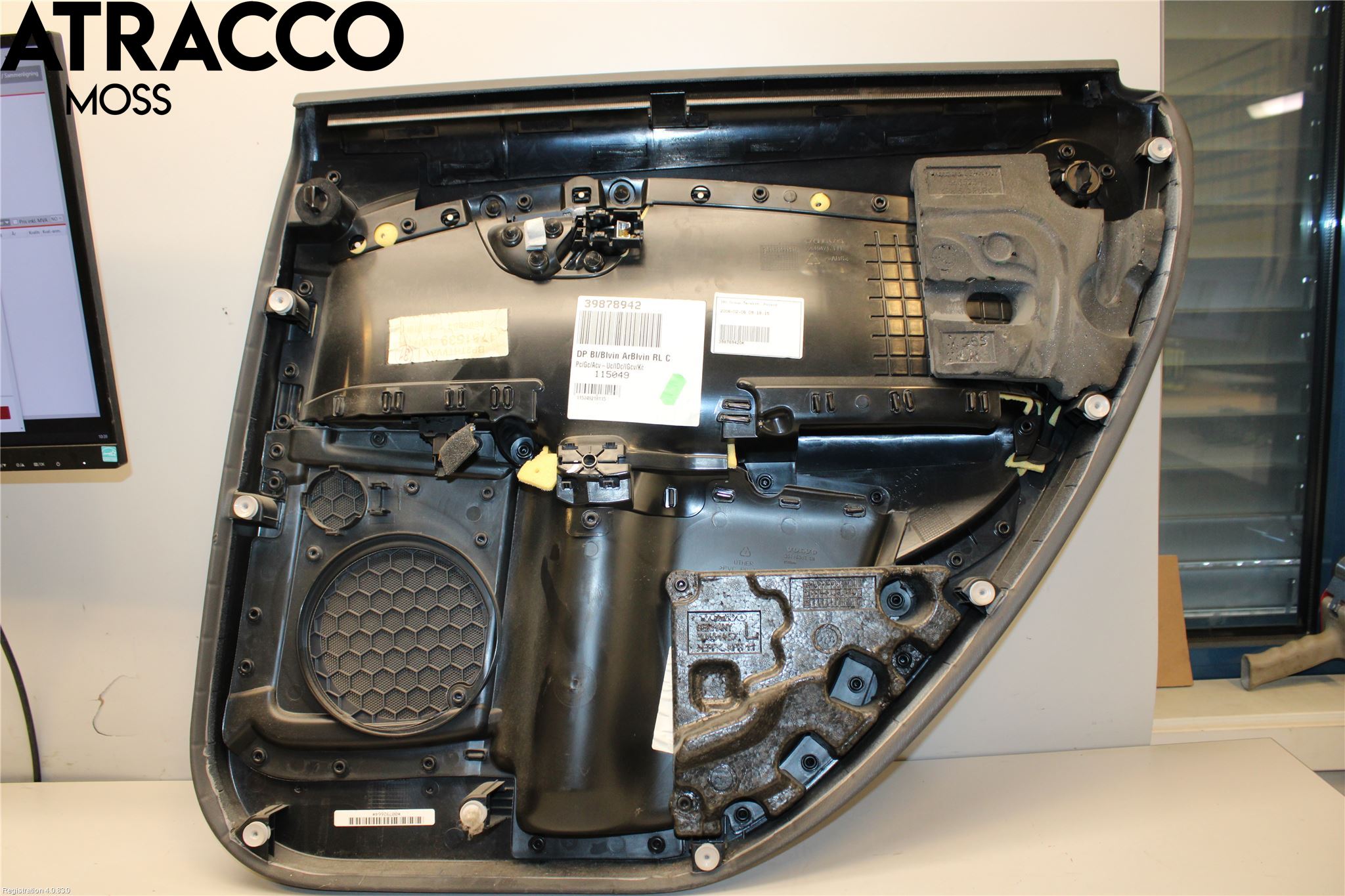 Volvo XC70 08-13 Innr Dørtrekk Venstre