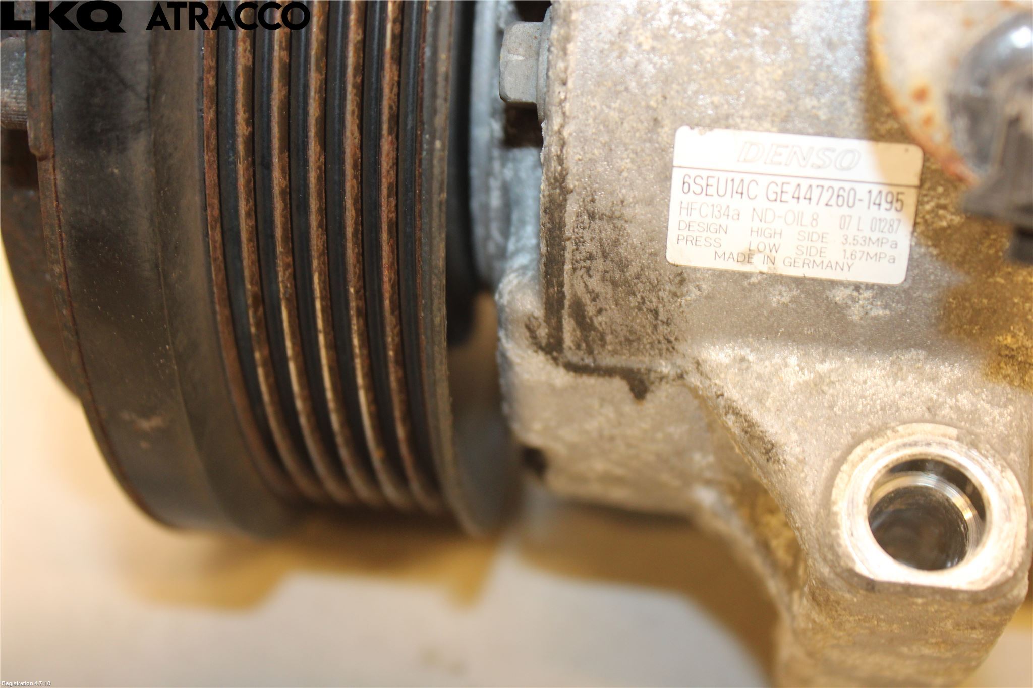 Toyota AVENSIS 09-15 Varme Ac Kompressor