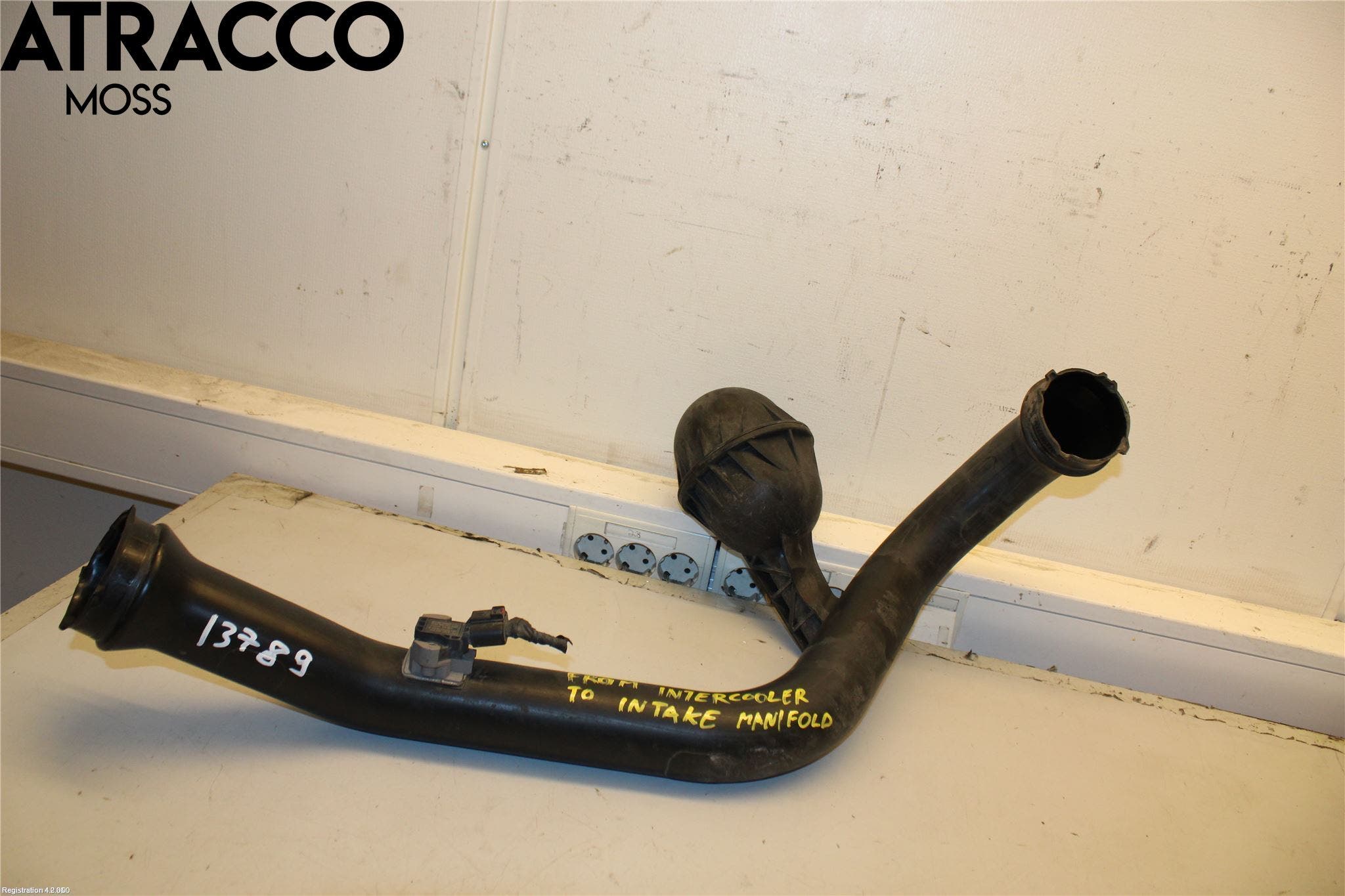 Audi A5 17- Intercooler Rør-Slange