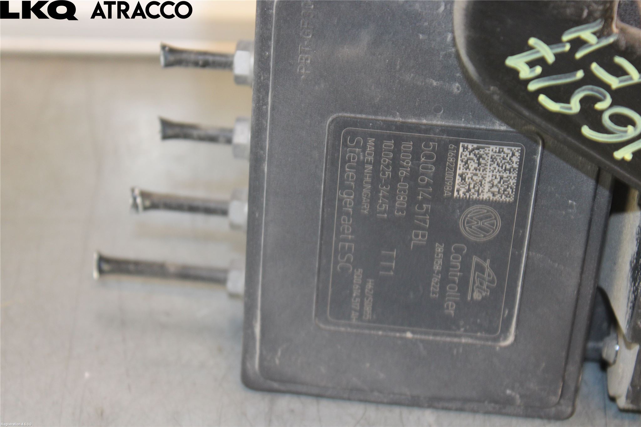 Volkswagen VW PASSAT 15-19 Abs Hydraulikkaggregat