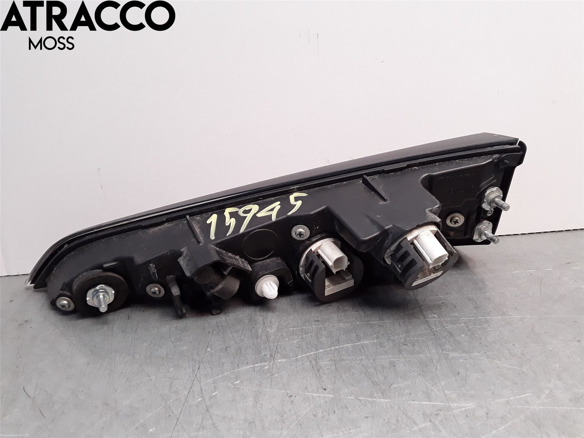 Toyota COROLLA 19- Baklykt Venstre  På Luke(Indre