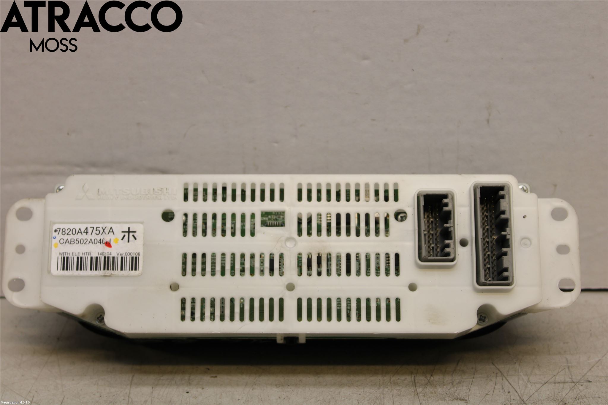 Mitsubishi OUTLANDER 13-21 Varme Ac Betjening-Display