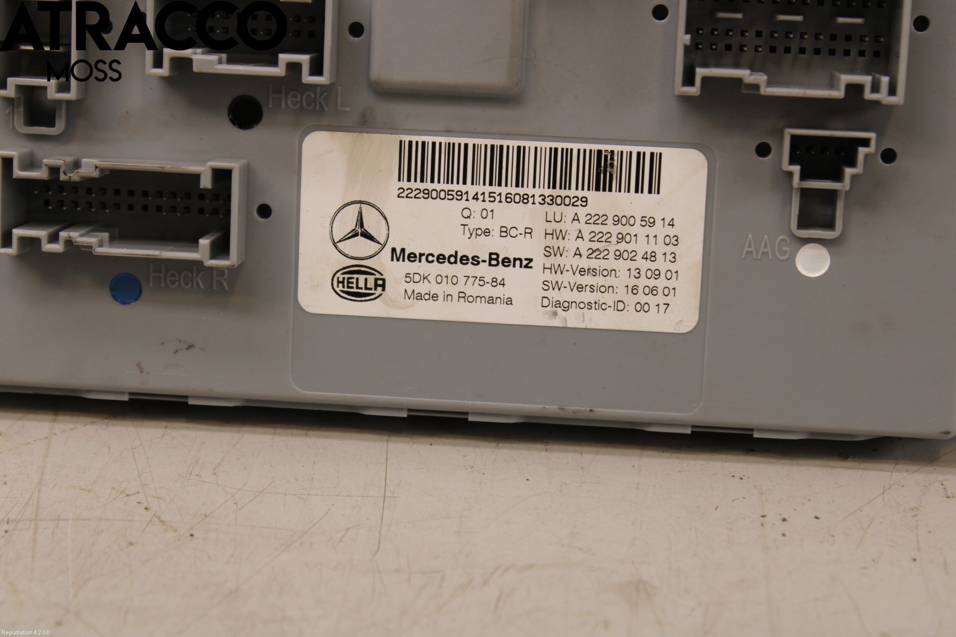 Mercedes-Benz MB C-KLASS (W205) 14-21 Styreenhet Øvrig