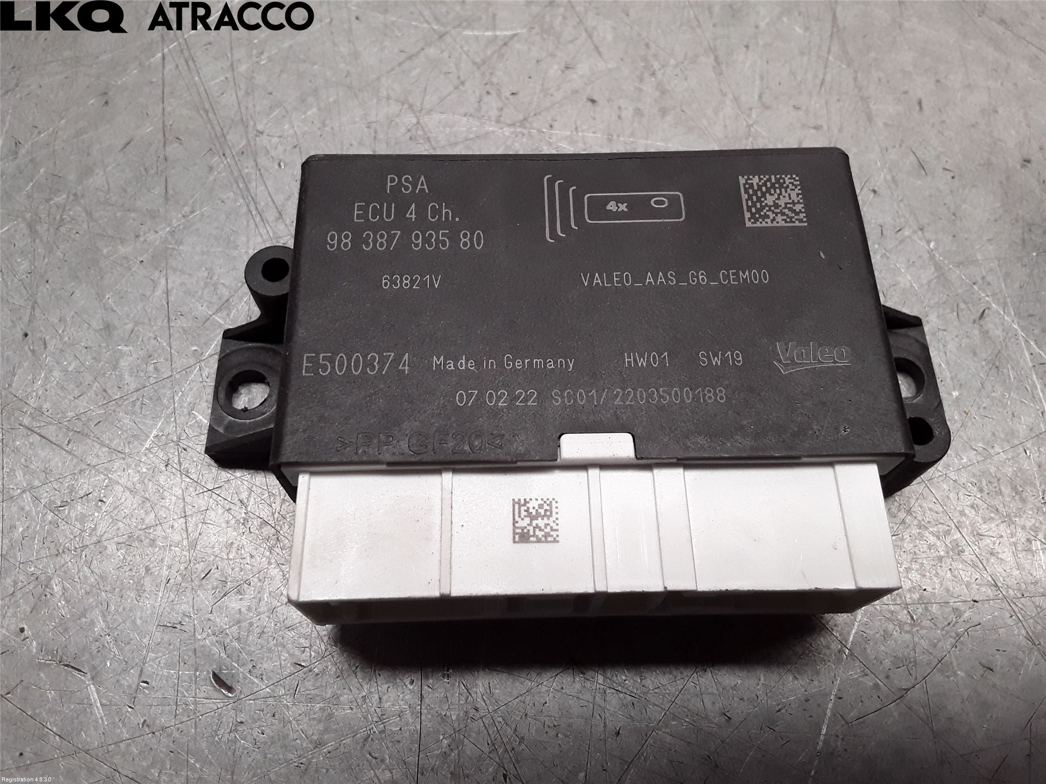 Citroen C4/E-C4 C4X/E-C4X III 21- Styreenhet Øvrig