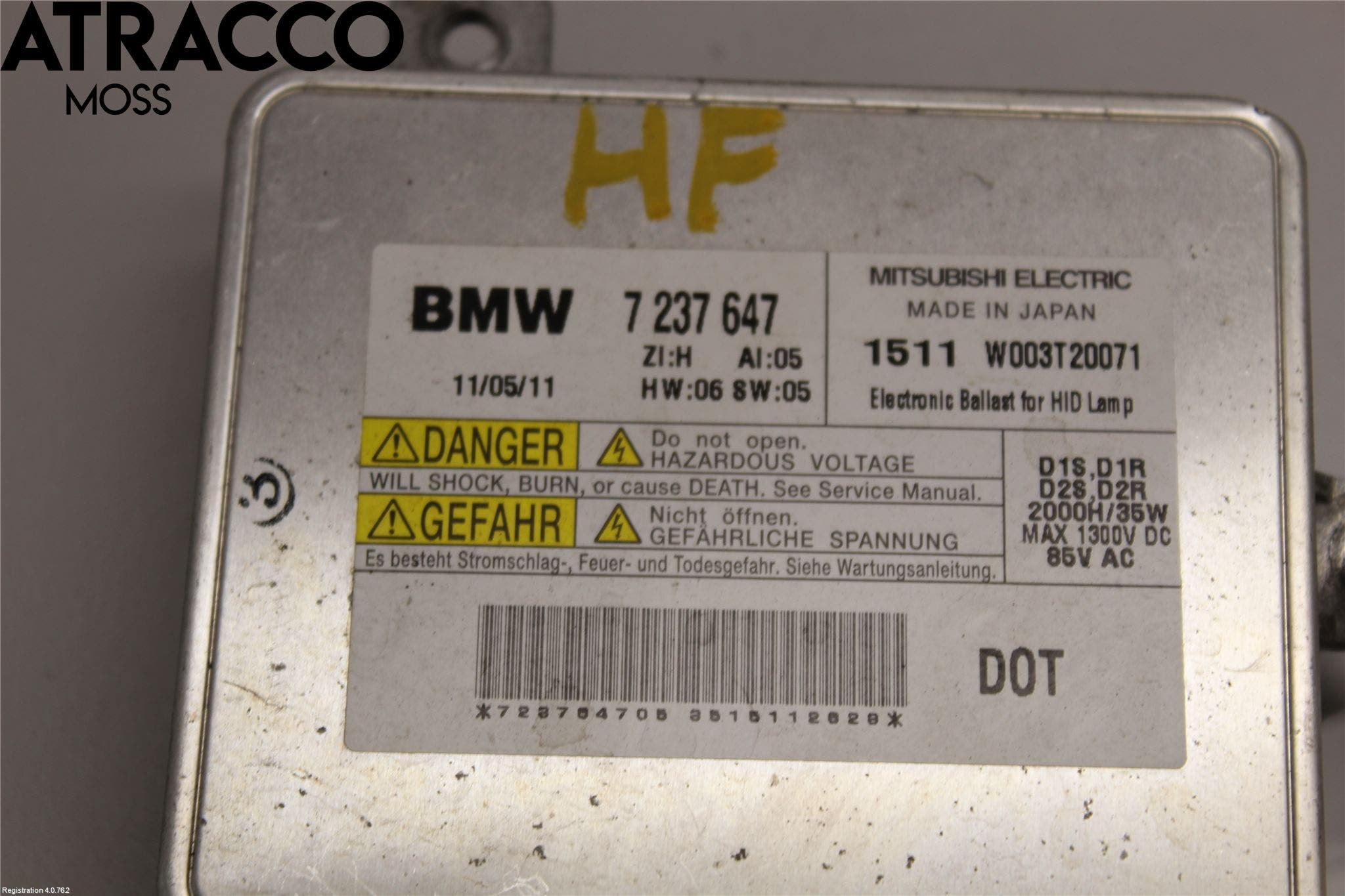 BMW 1 F20/F21 11-19 Styreenhet Øvrig