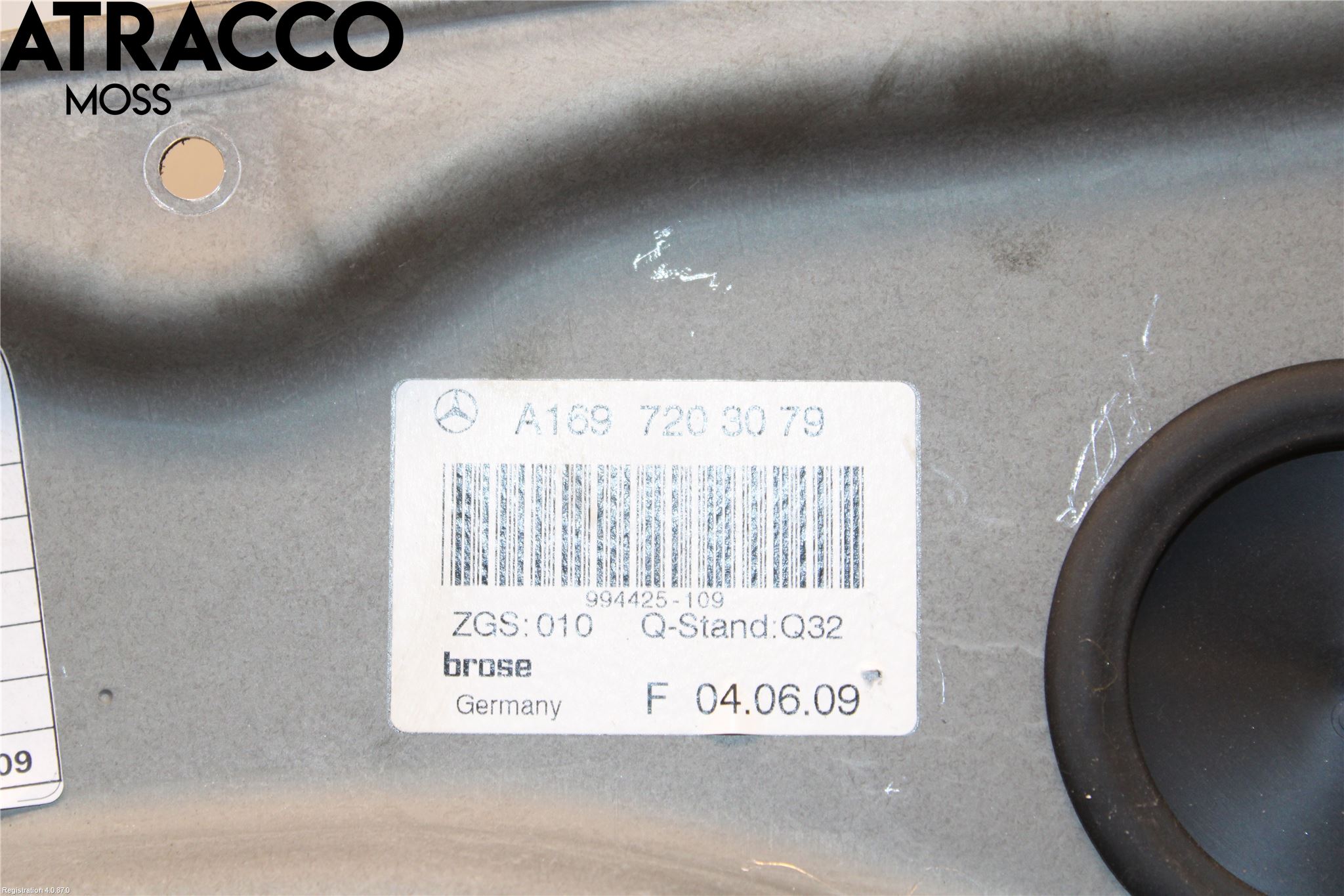 Mercedes-Benz MB B-KLASS (W245) 05-12 Vindusheis El Komp