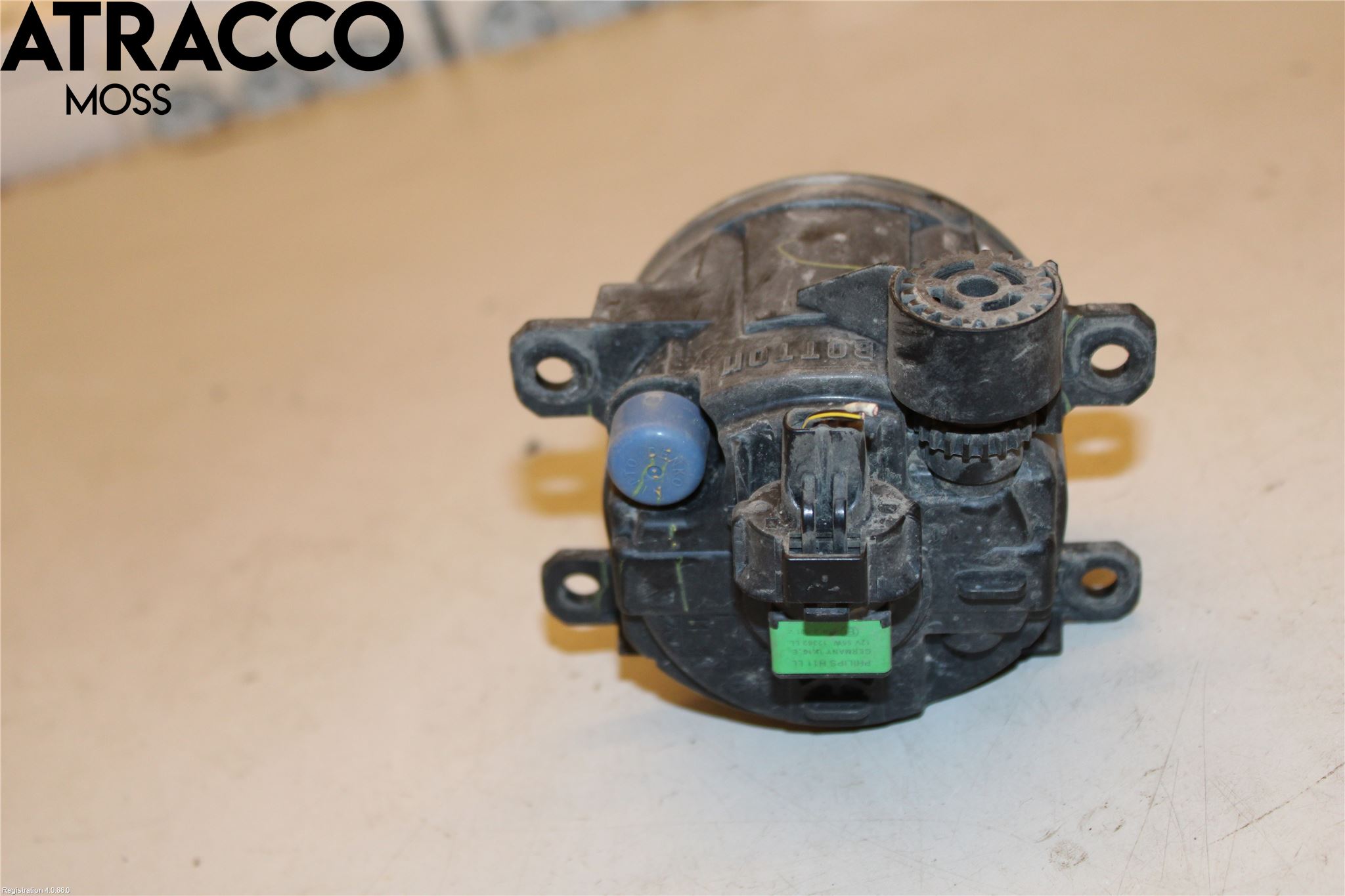 Nissan LEAF 11-17 Frontlykt-Kurve-Tåkelys