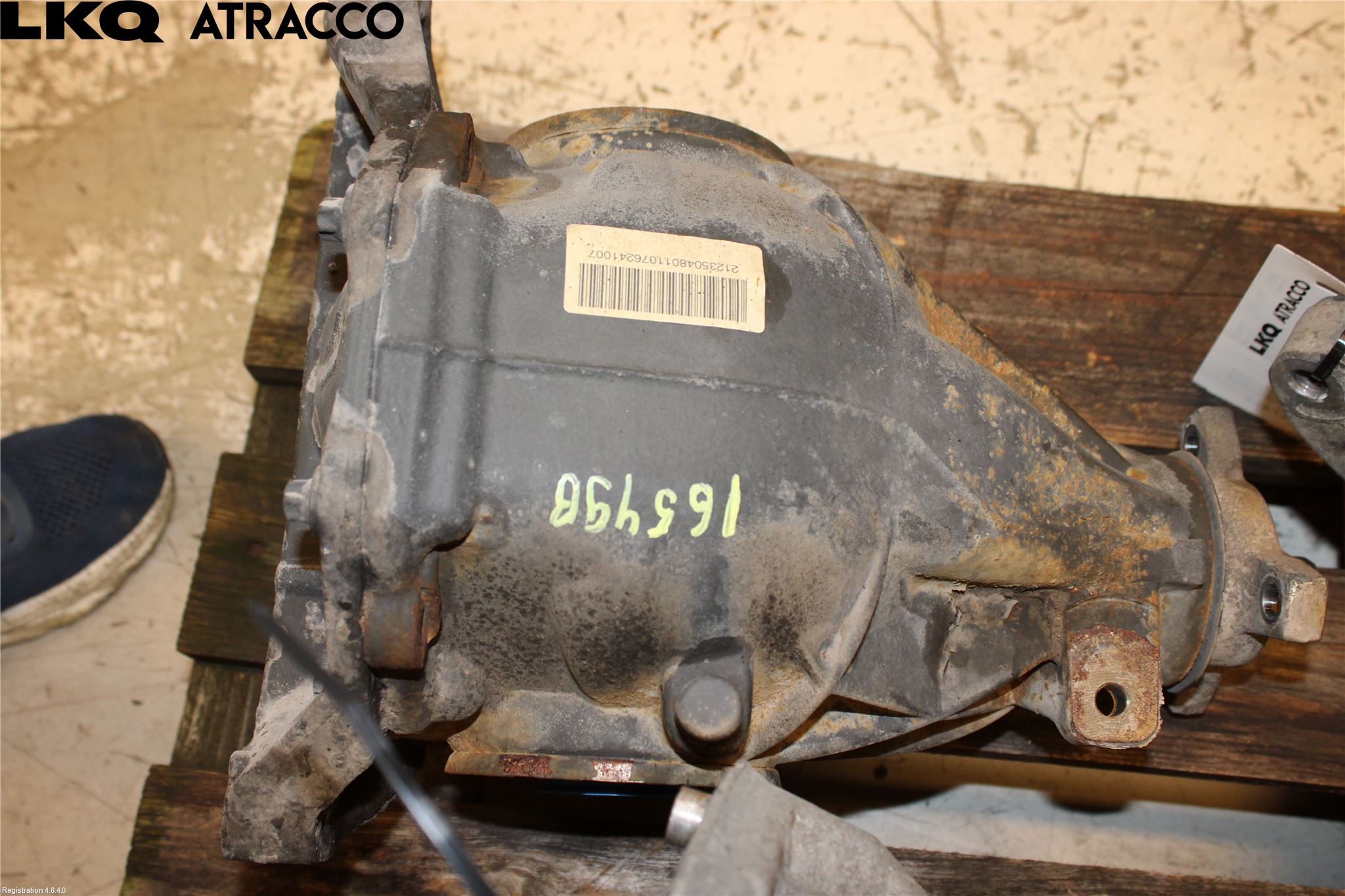 Mercedes-Benz MB E-KLASS (W212) 09-16 Bakaksel Kardang Bak -Diff