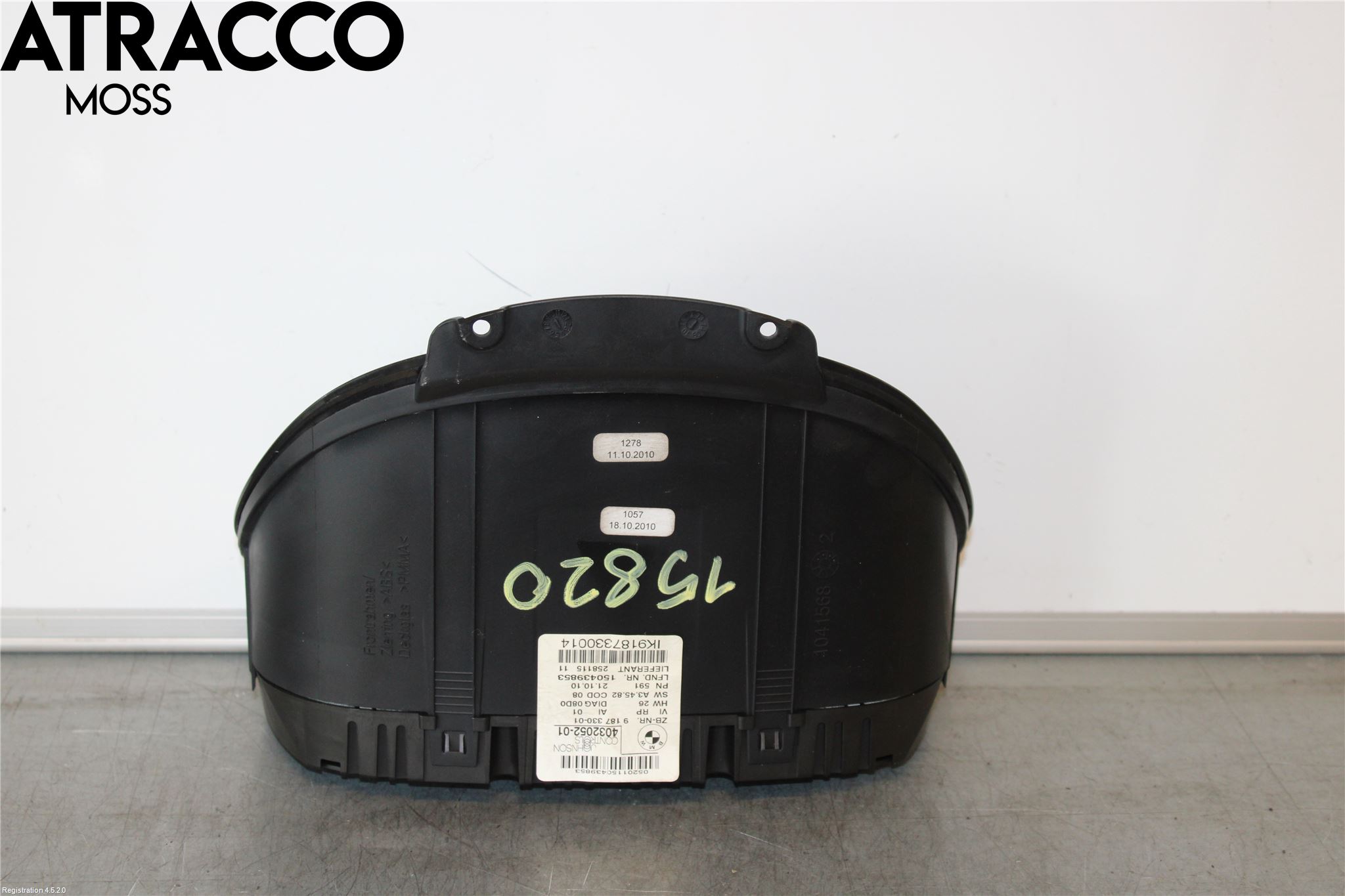 BMW X1 E84 10-15 Instr Kombinert