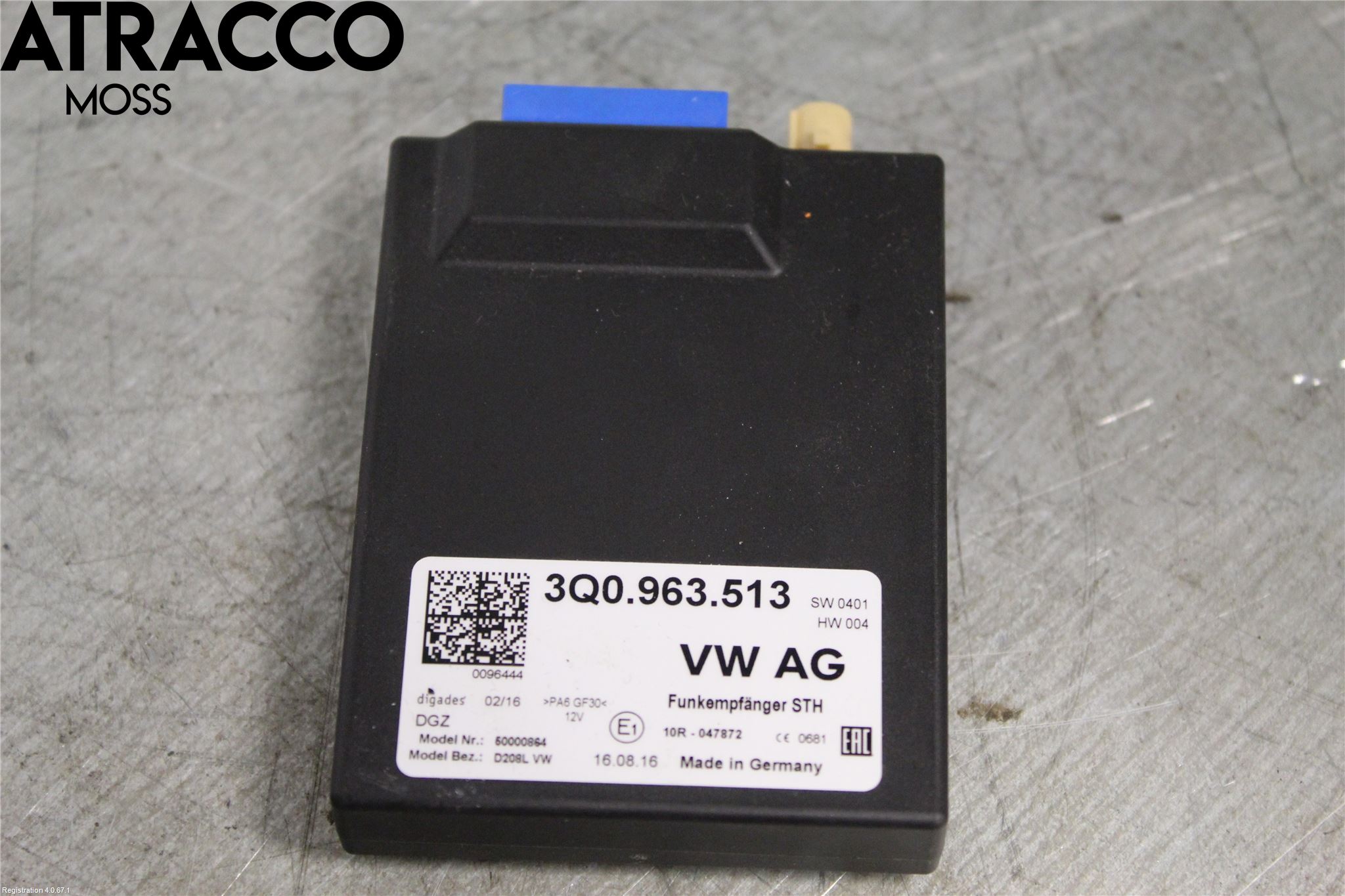 Volkswagen VW PASSAT 15-19 Styreenhet Øvrig