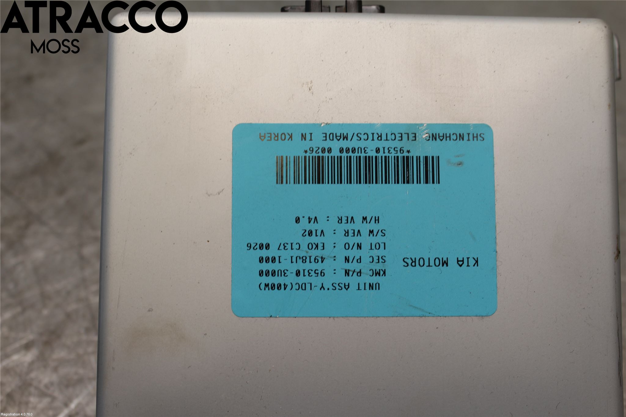 Kia SPORTAGE (SL) 11-15 Styreenhet Øvrig