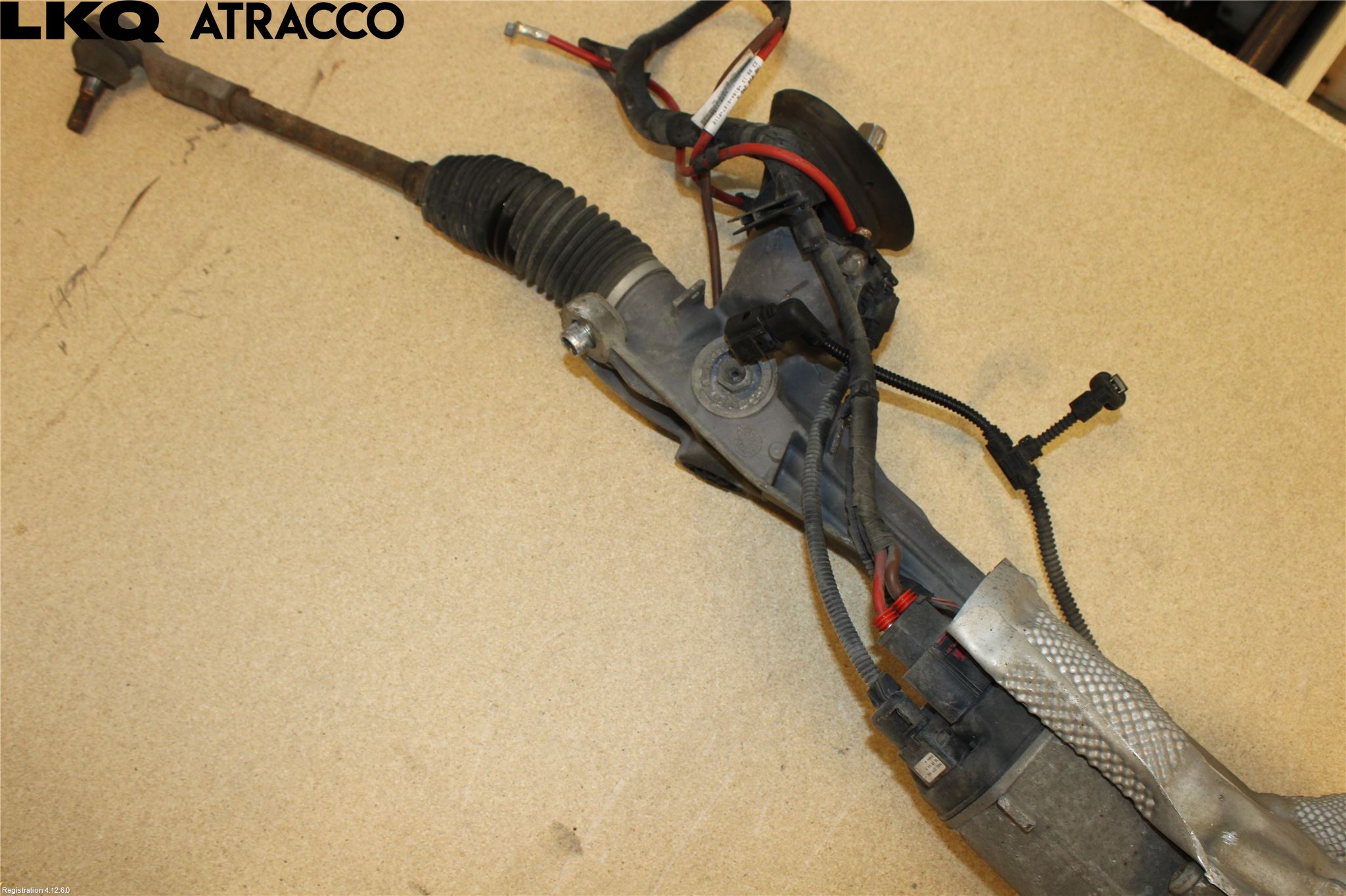 Volkswagen VW GOLF / E-GOLF VII 13-20 Servo Snekke - Tannstang