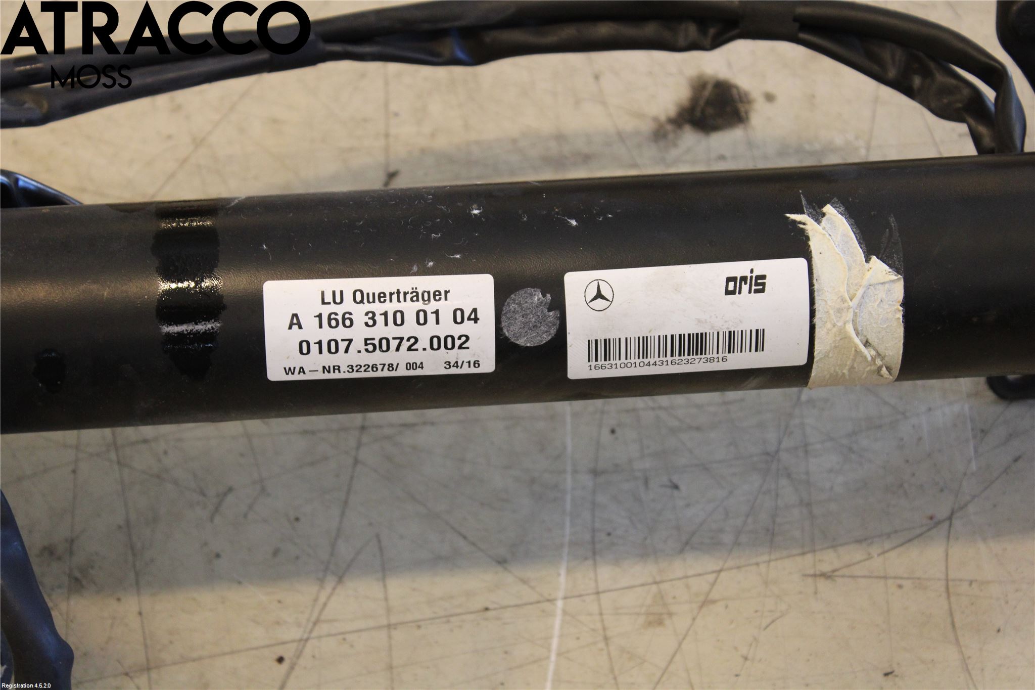 Mercedes-Benz MB GL/GLS-KLASS (X166) 12-19 Tilhengerfeste