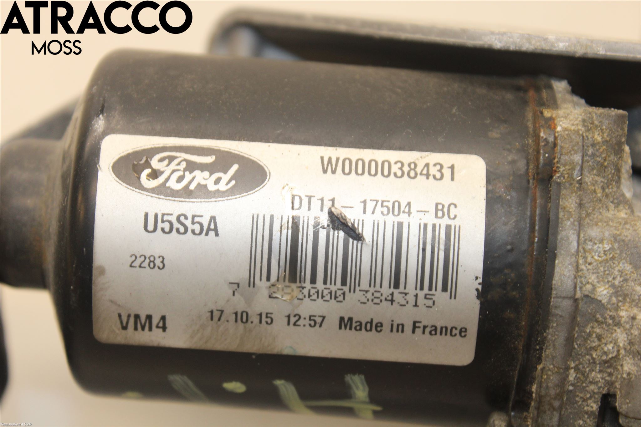 Ford TRANSIT/TOURNEO CONNECT 13-22 Viskermotor Frontrute