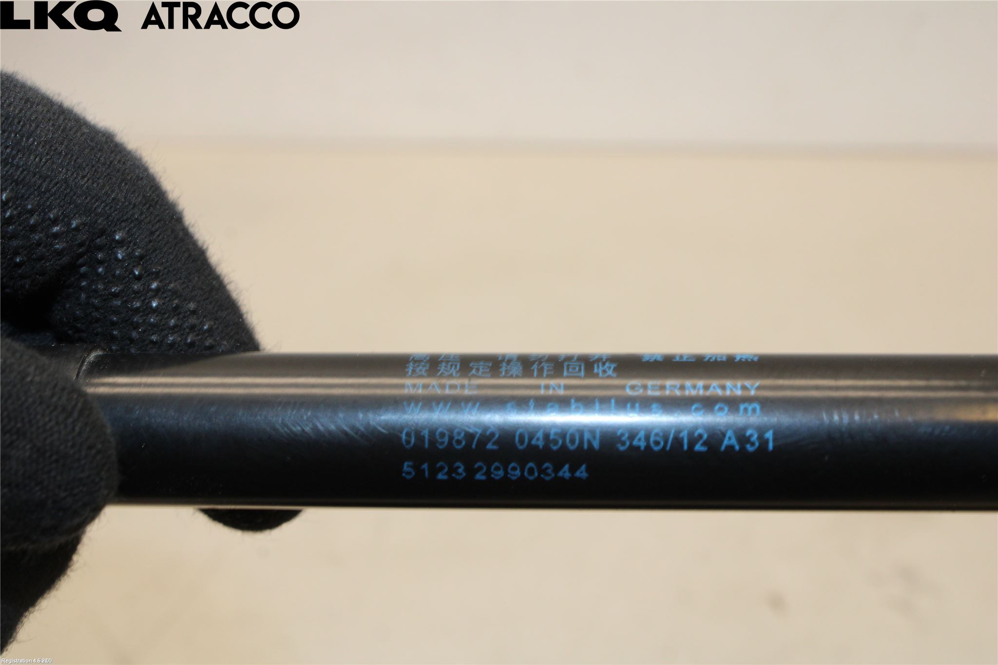 BMW 7 F01/02/03/04 09-15 Panser Demper-Gassfjær