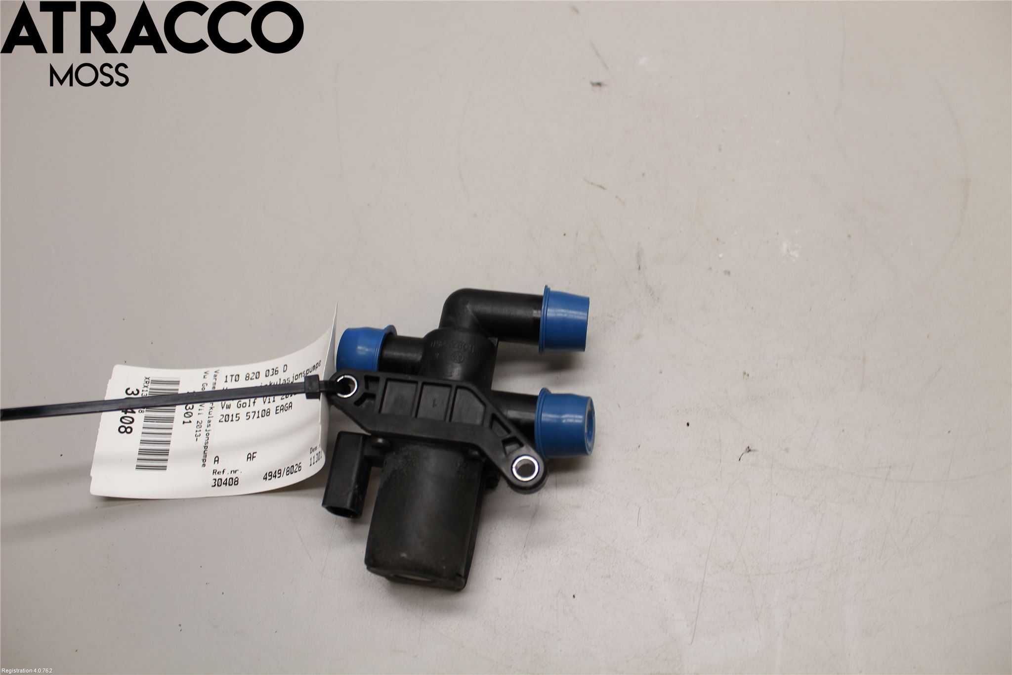 Volkswagen VW GOLF / E-GOLF VII 13-20 Varme Sirkulasjonspumpe