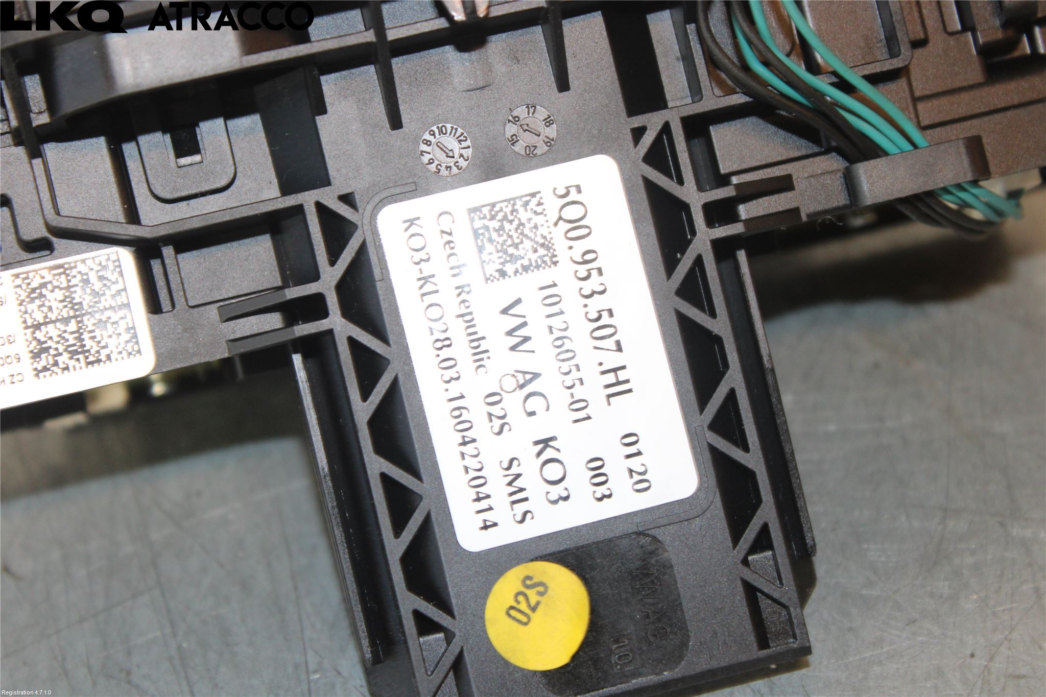 Volkswagen VW GOLF / E-GOLF VII 13-20 Bryter Ratt Kombi H Og V