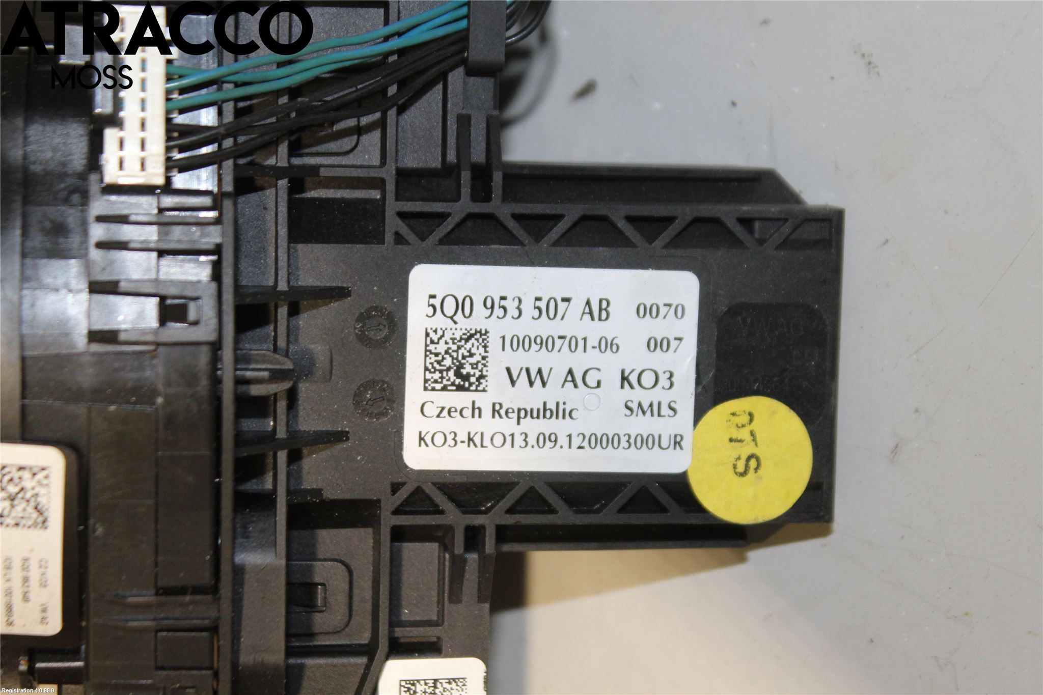 Volkswagen VW GOLF PLUS/CROSS GOLF 04-14 Bryter Ratt Kombi H Og V