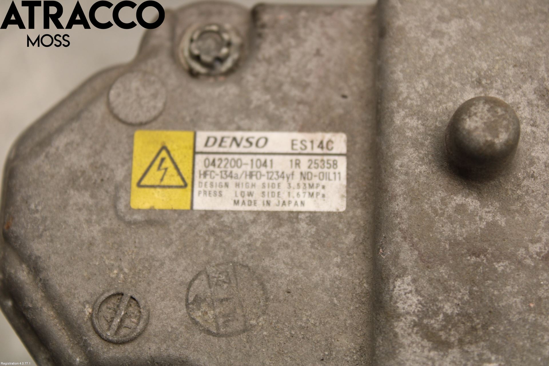 Toyota YARIS XP130 12-14 Varme Ac Kompressor