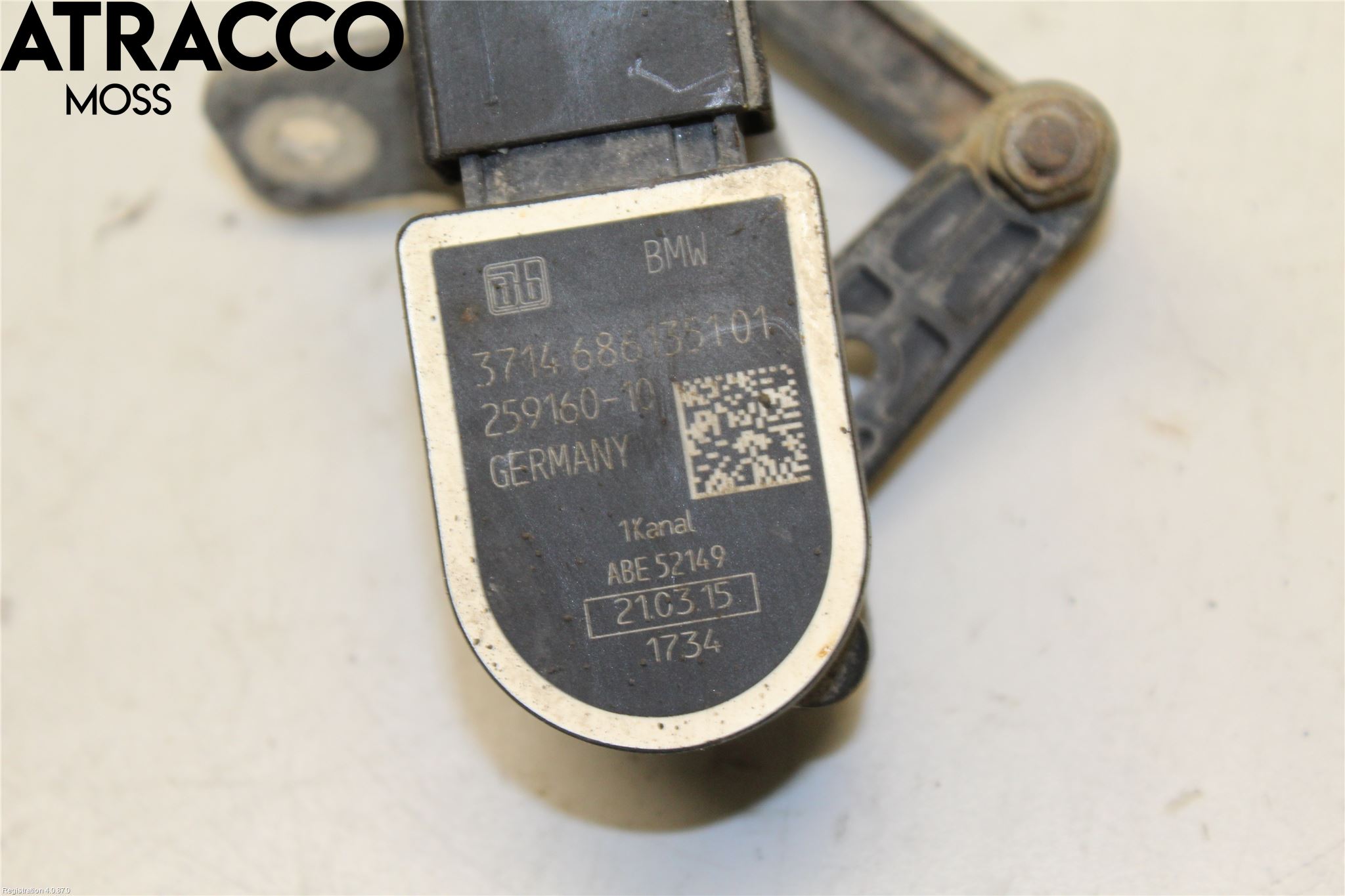 BMW 5 F10/F11/F18 09-17 Sensor Lysinnstilling