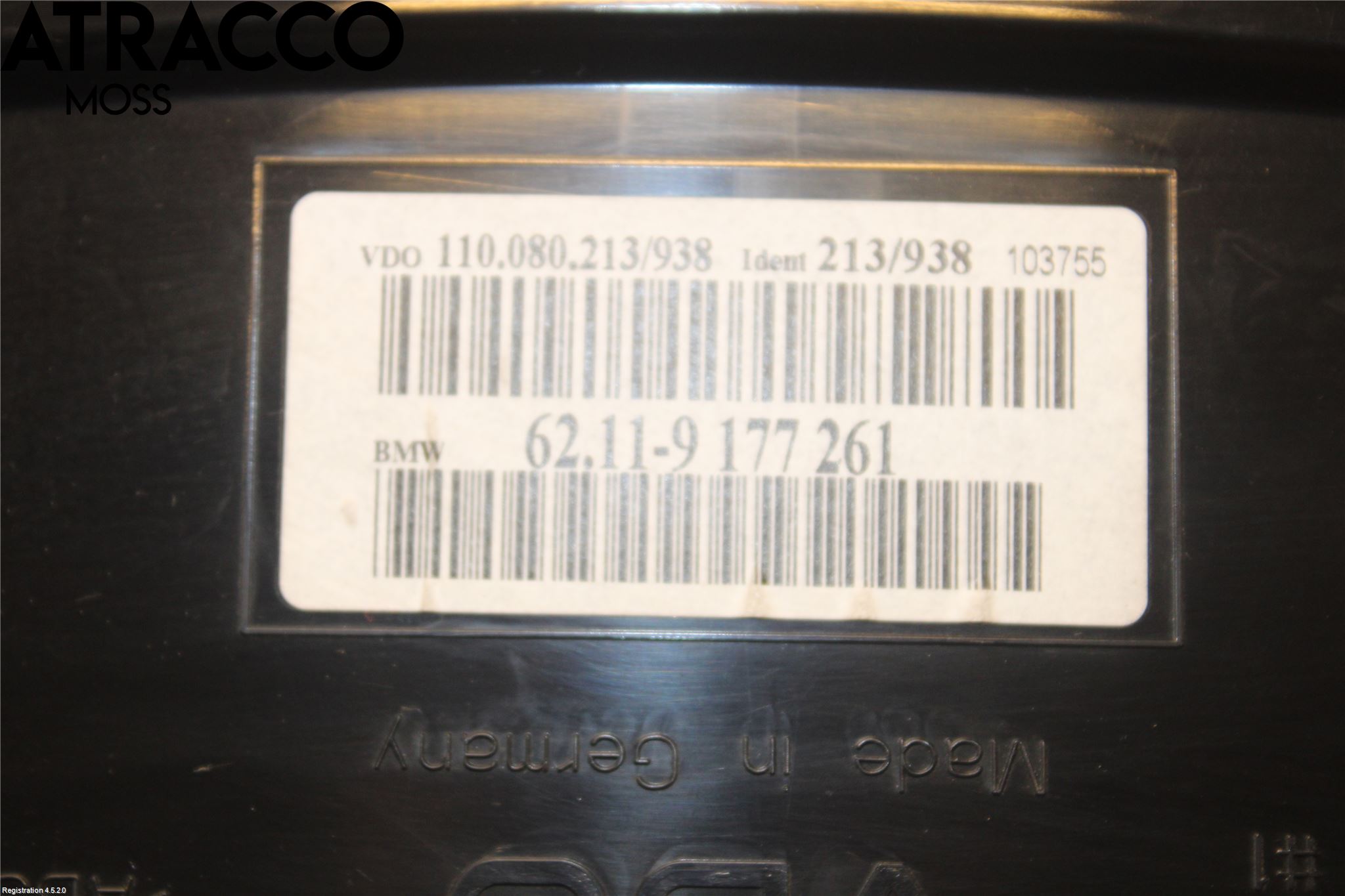 BMW 5 E60/61 Sed/Tou 02-10 Instr Kombinert