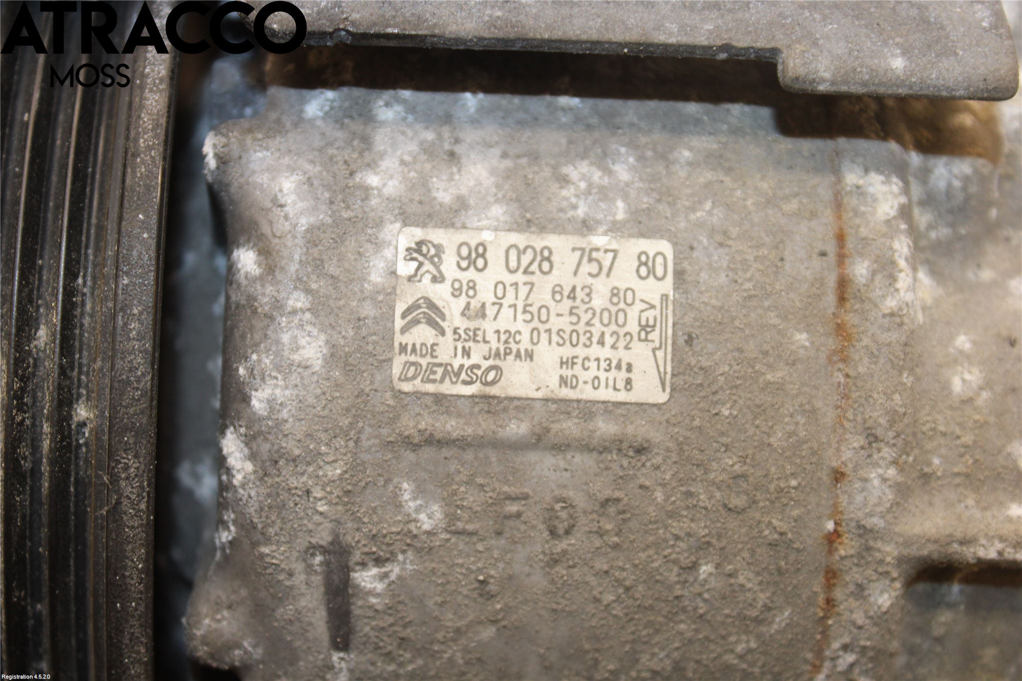 Peugeot 3008 09-16 Varme Ac Kompressor