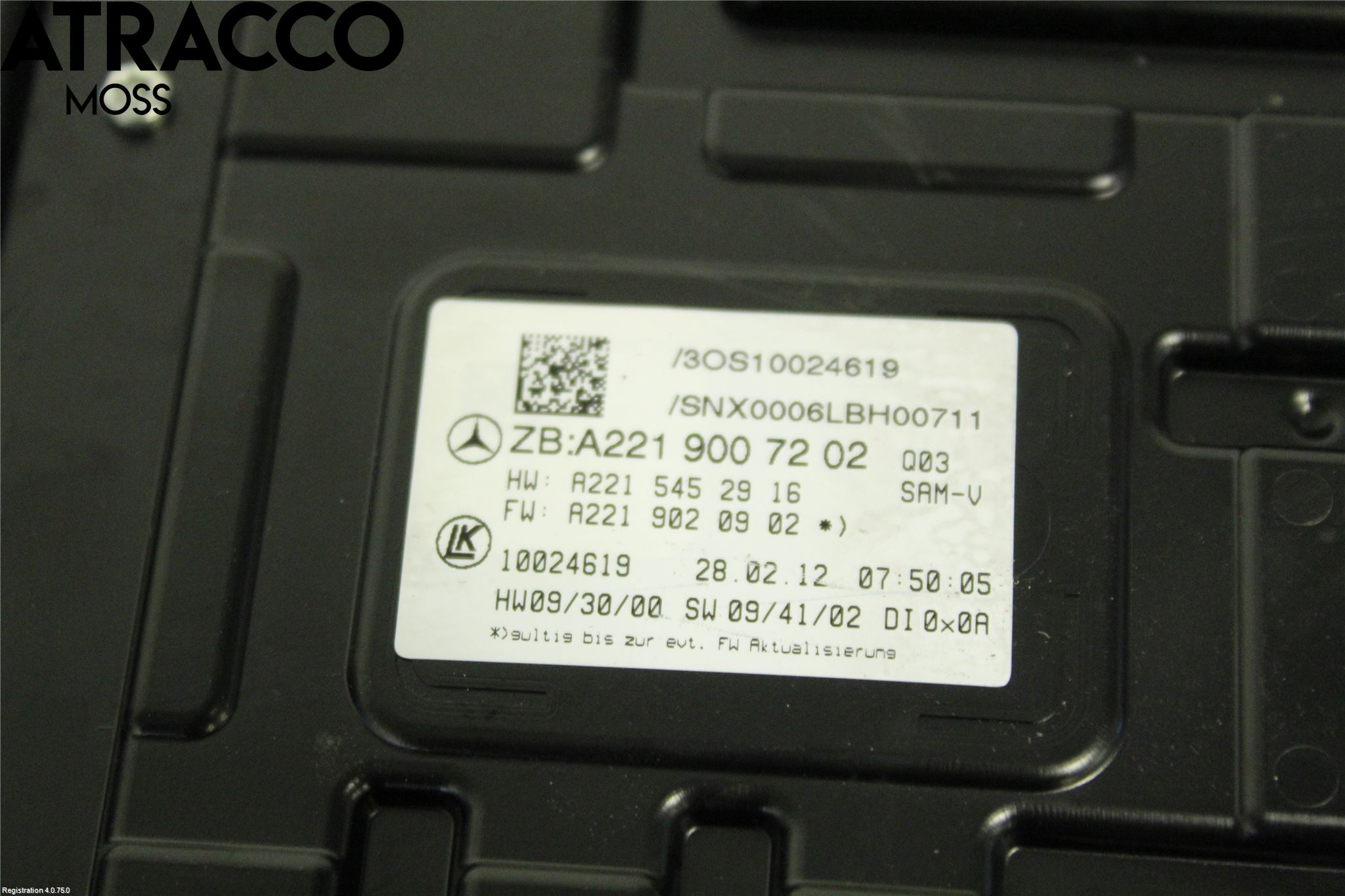 Mercedes-Benz MB S-KLASS (W221) 05-13 Styreenhet Øvrig