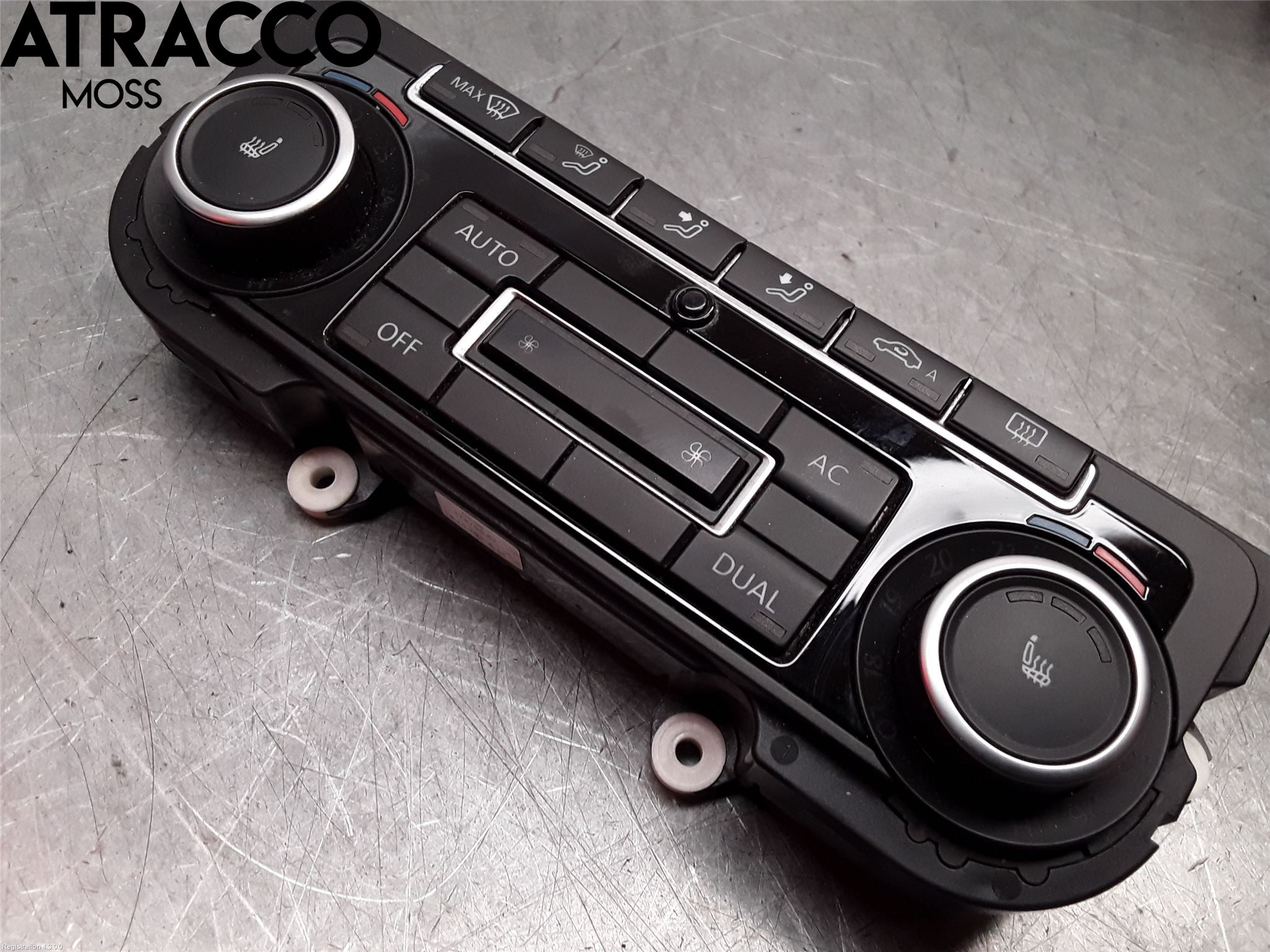 Volkswagen VW TOURAN 10-15 Varme Ac Betjening-Display