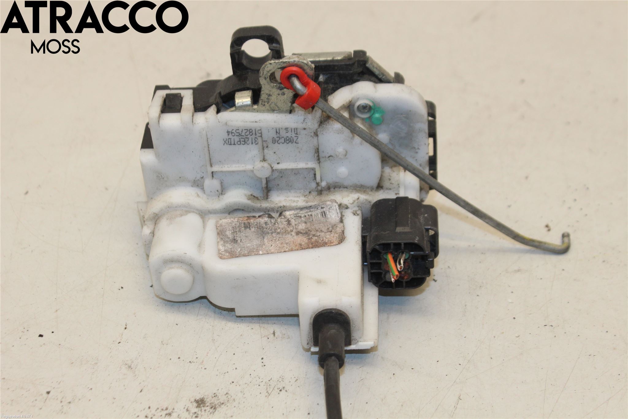 Fiat 500 07- Dørlås - Låsekasse