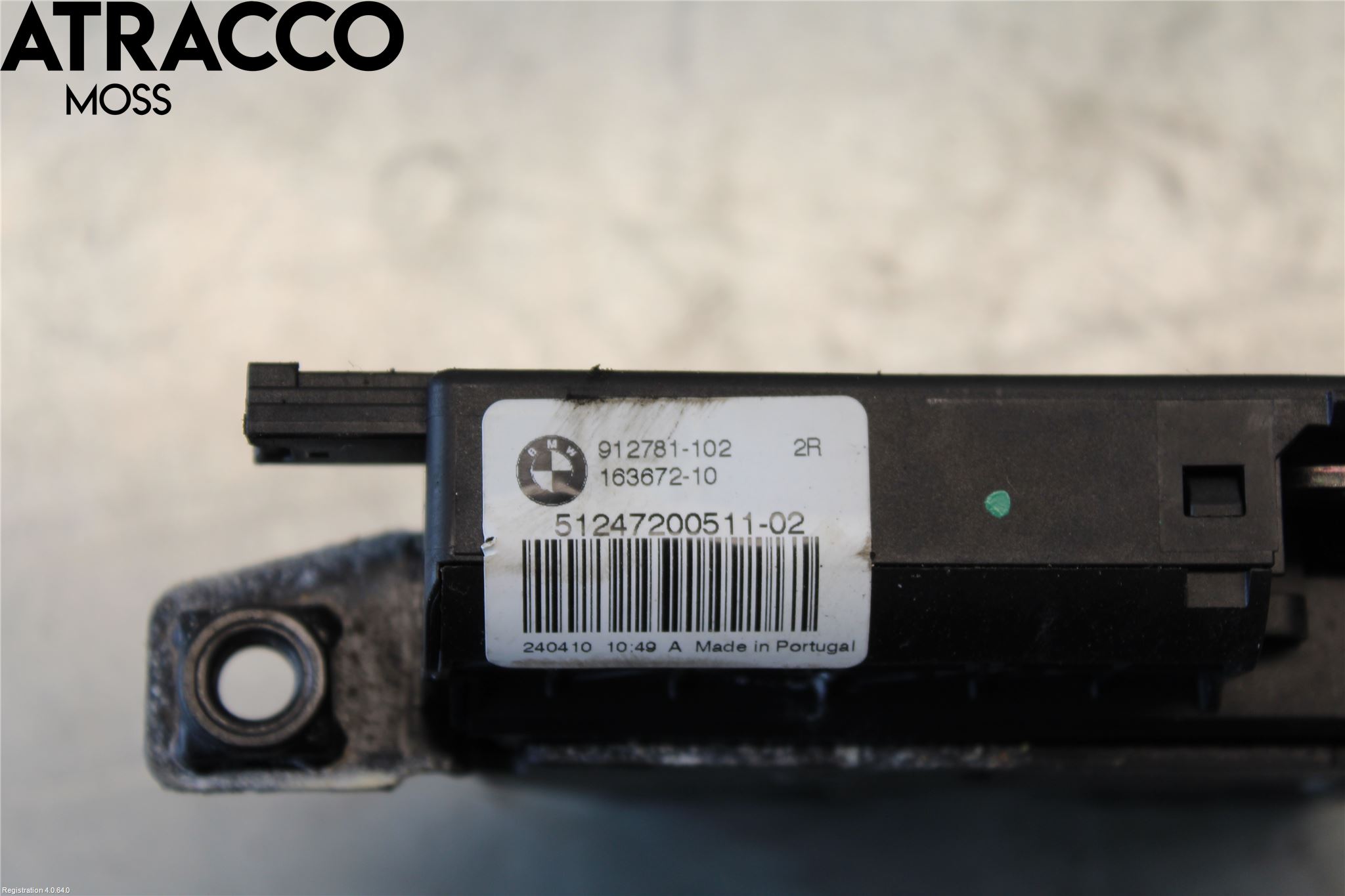 BMW X1 E84 10-15 Bakluke-Lokk Låsekasse