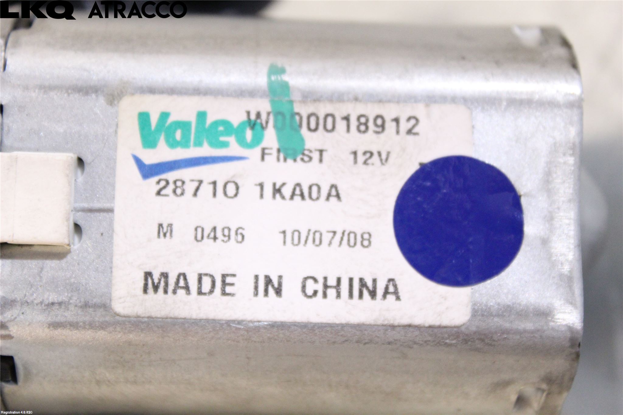 Nissan JUKE 10-14 Viskermotor Bakluke