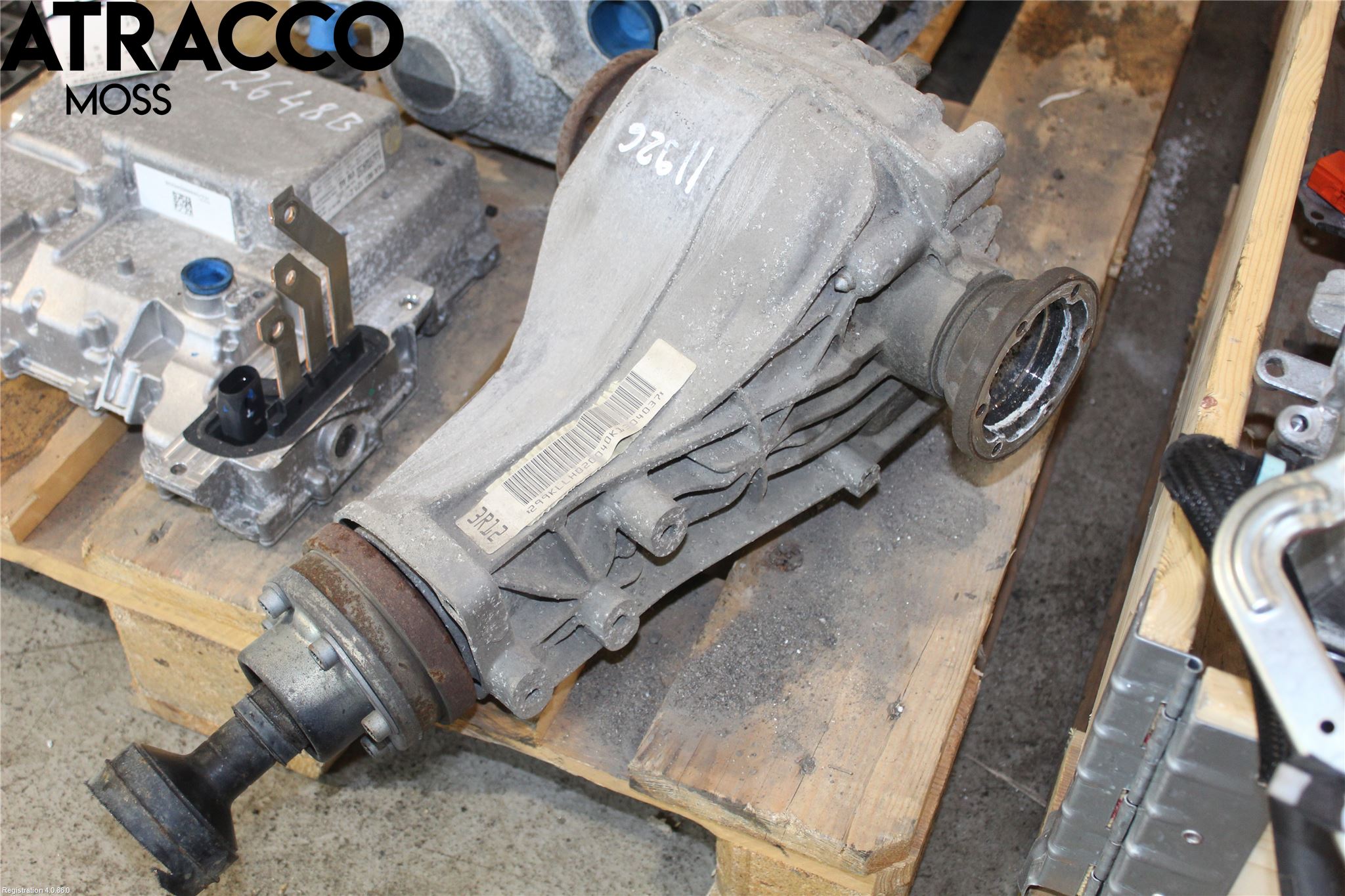 Audi A4 ALLROAD 09-16 Bakaksel Kardang Bak -Diff