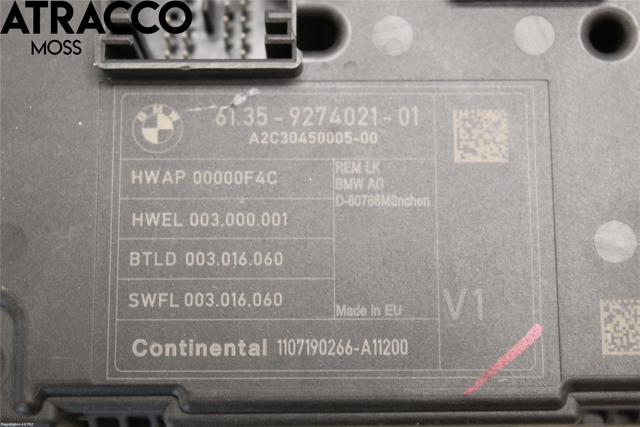 BMW 1 F20/F21 11-19 Styreenhet Øvrig