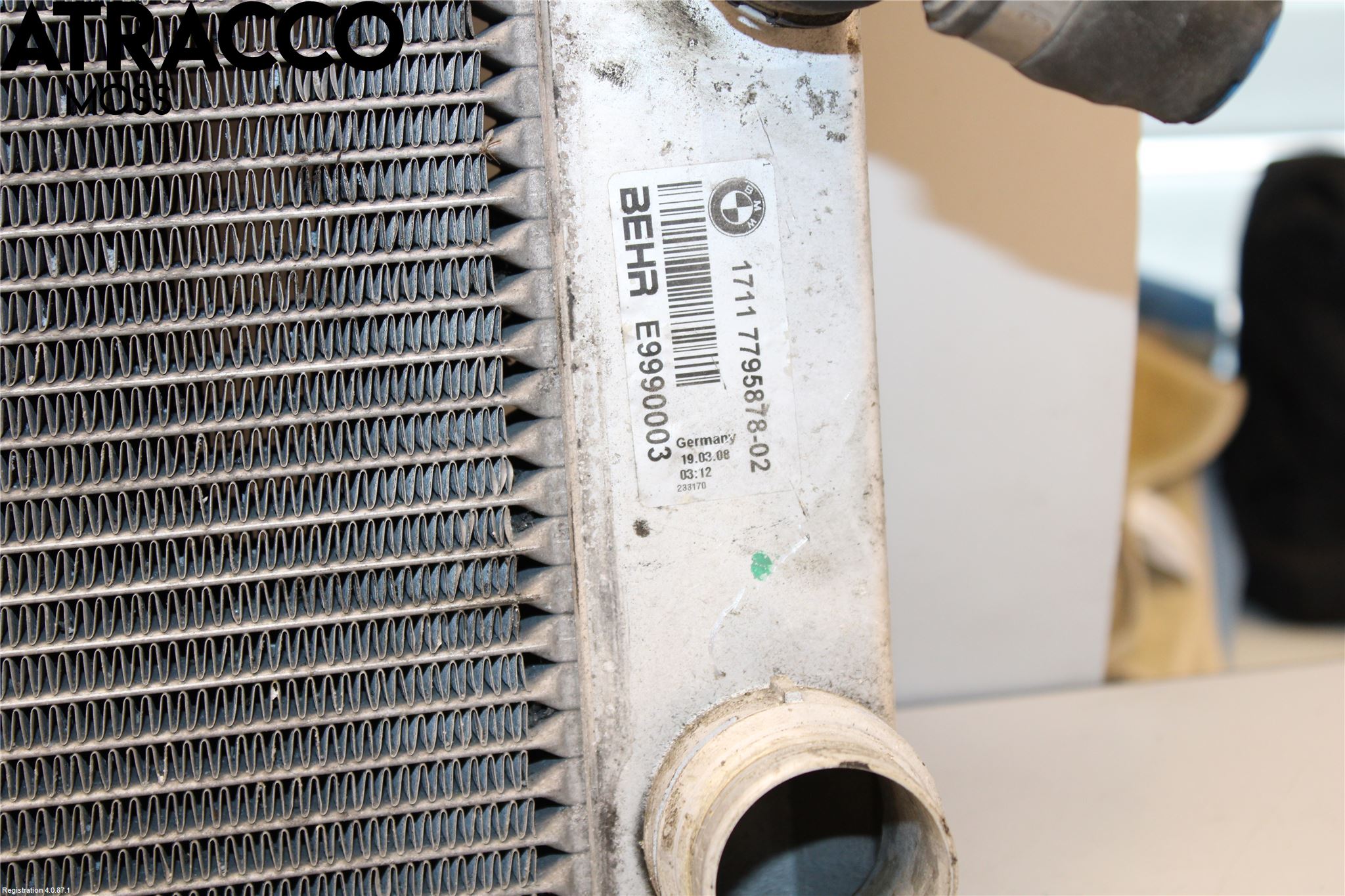 BMW 5 E60/61 Sed/Tou 02-10 Radiator Automat