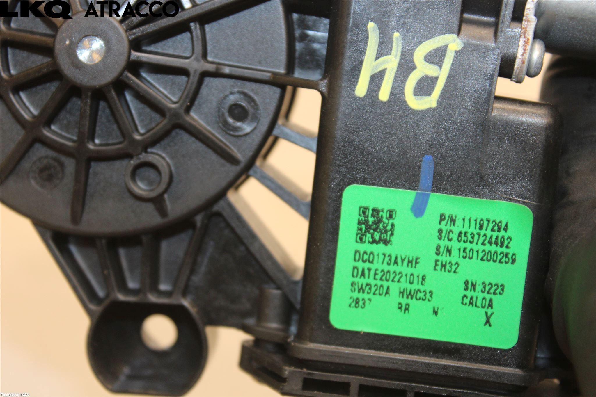 MG 4 23- Vindusheismotor