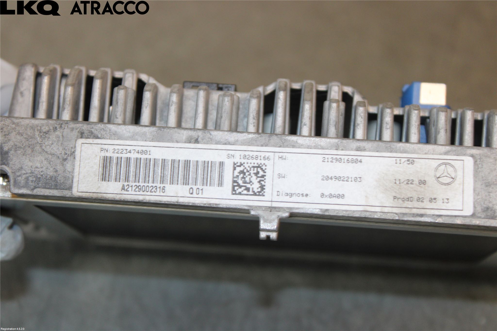 Mercedes-Benz MB E-KLASS (W212) 09-16 Kjørecomputer