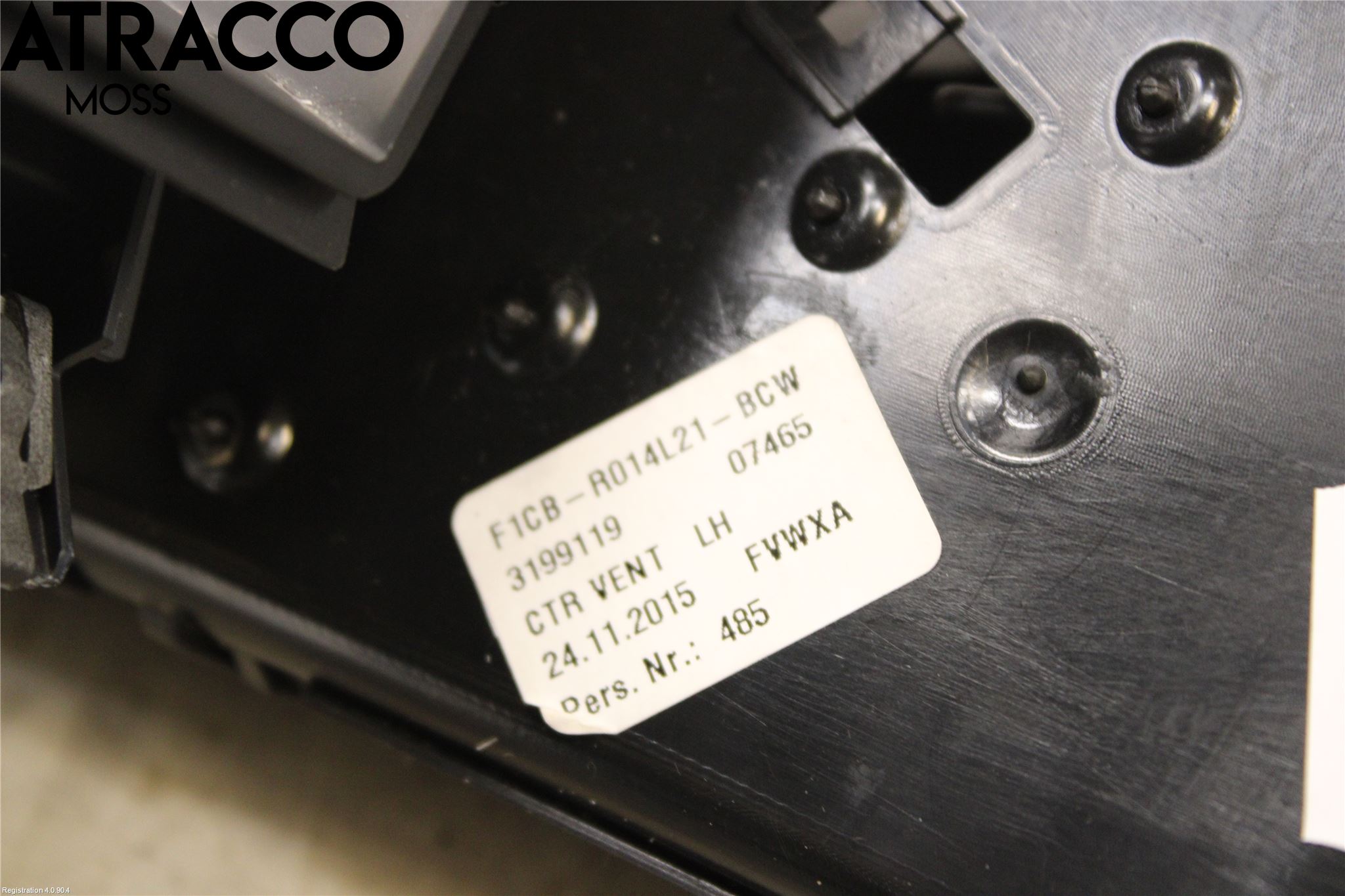 Ford GRAND C-MAX  11-14 Innr Radio Ramme