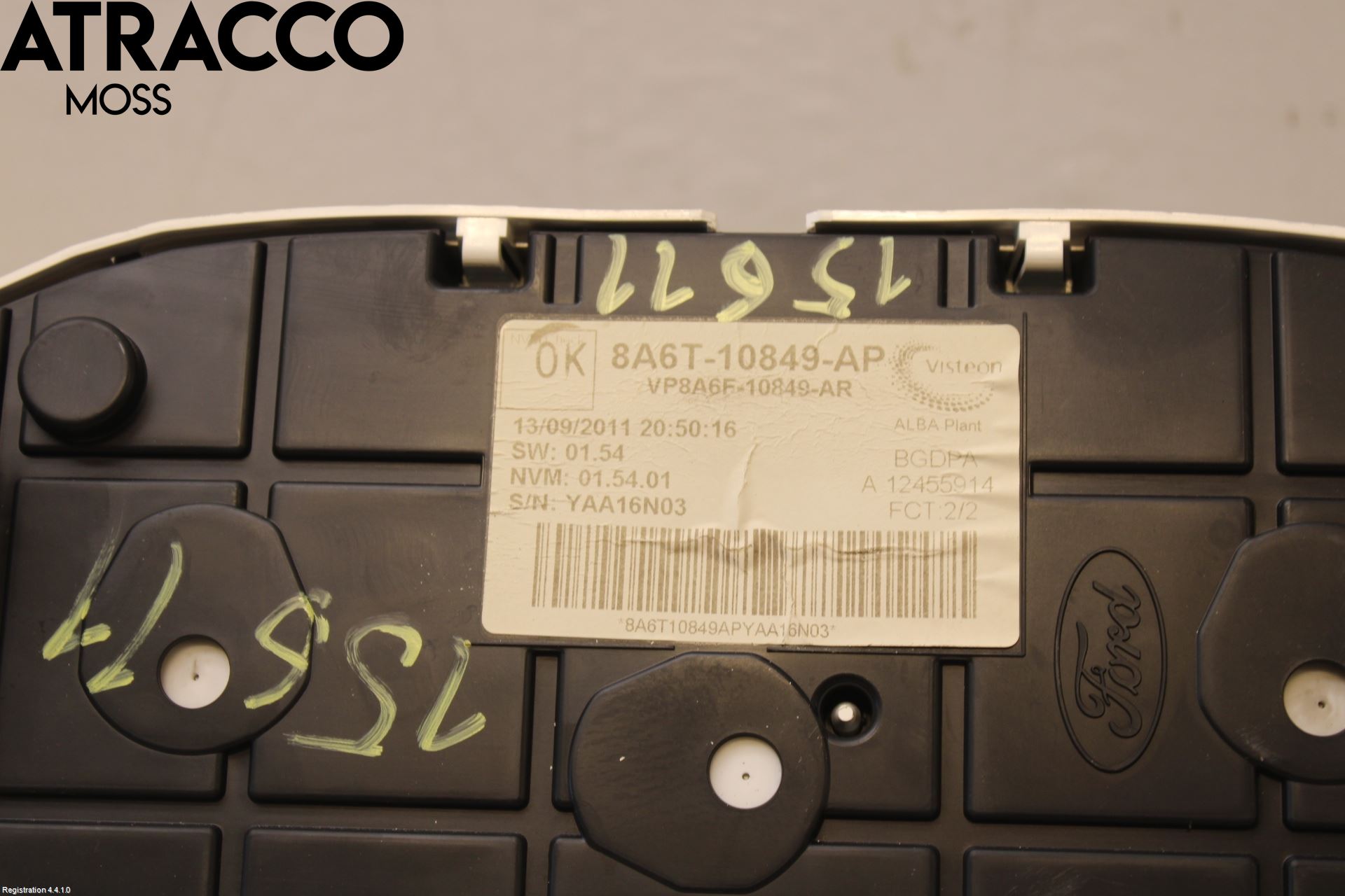 Ford FIESTA 09-12 Instr Kombinert