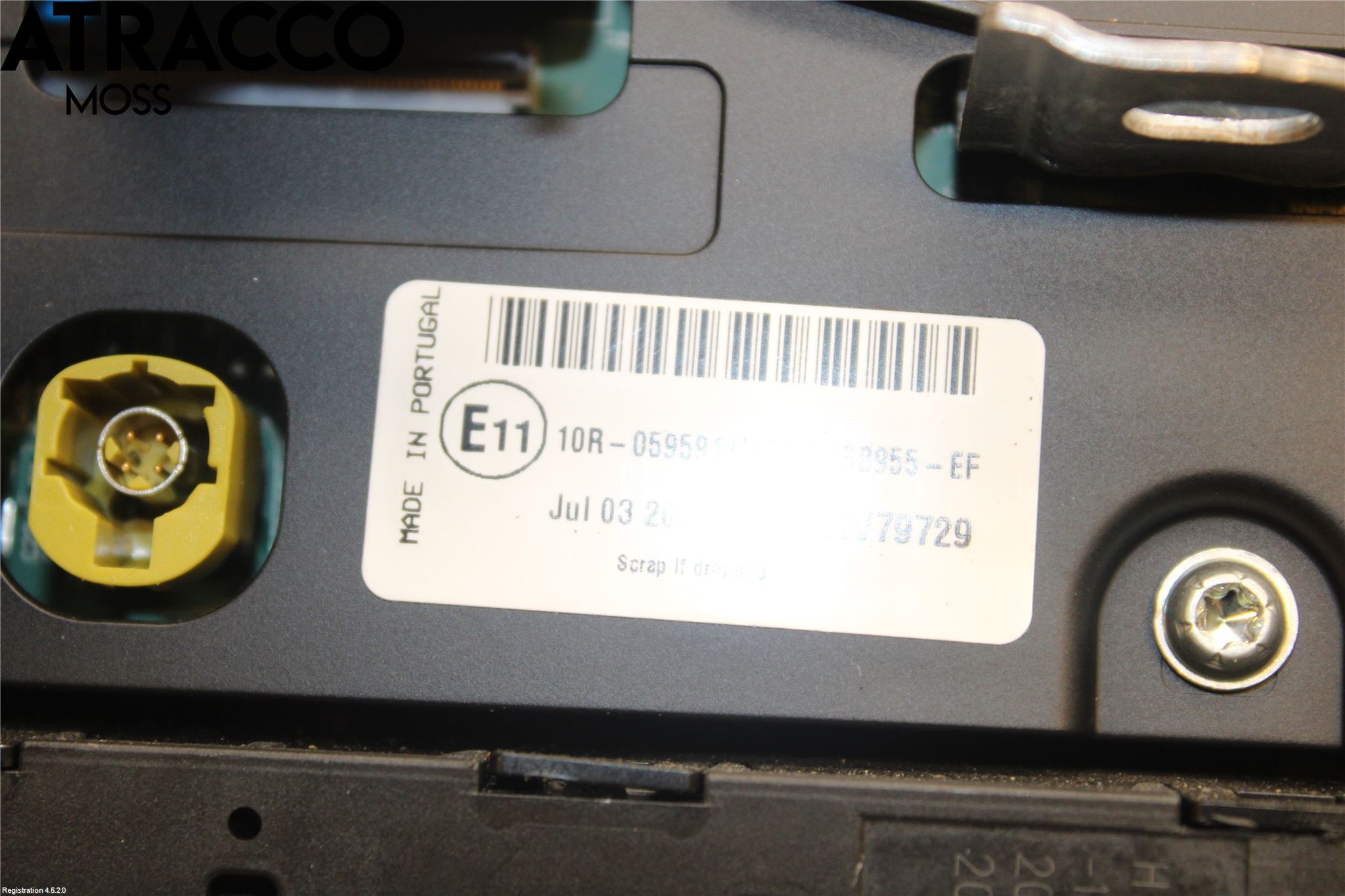 Ford TRANSIT SKÅP/BUSS 14-22 Multifunktionsdisplay