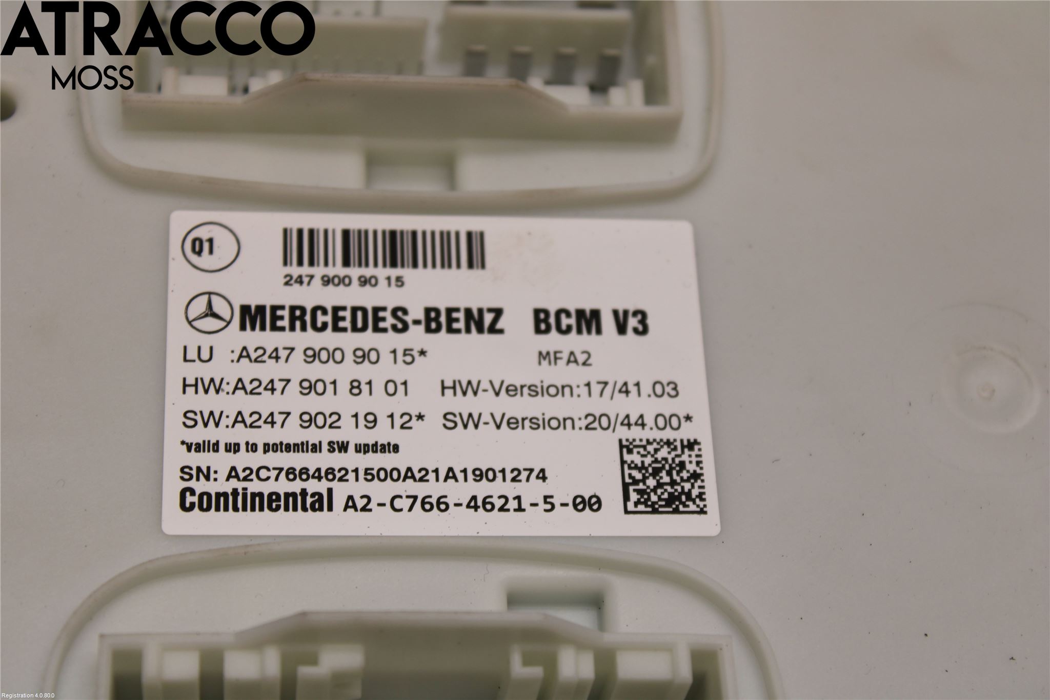 Mercedes-Benz MB EQA (H243) 21- Styreenhet Øvrig