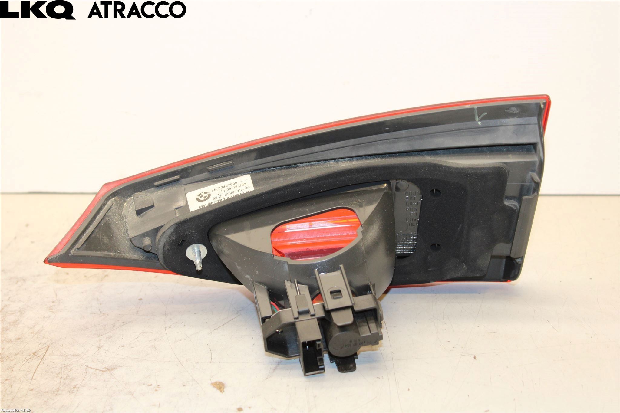 BMW X1 E84 10-15 Baklykt Venstre  På Luke(Indre