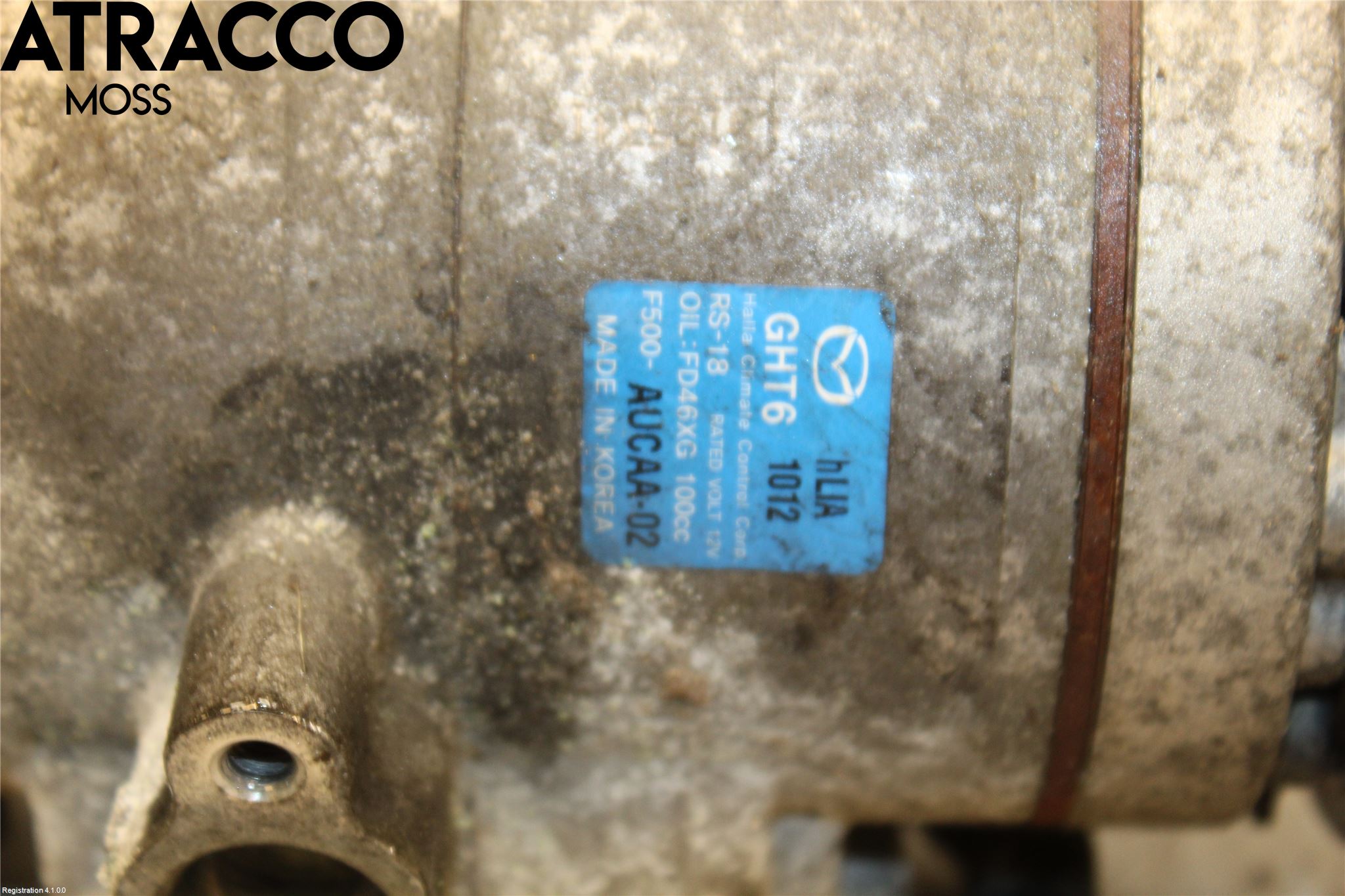 Mazda 6 13- Varme Ac Kompressor