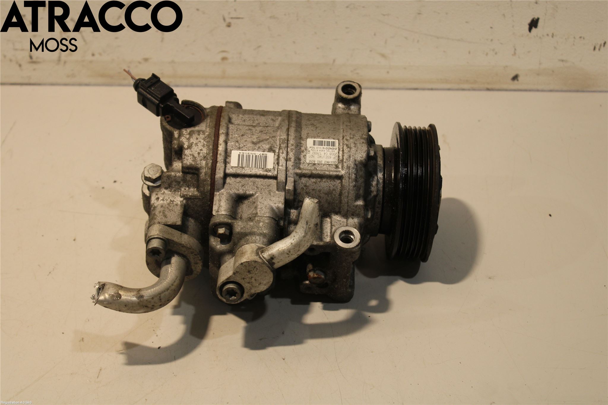 Audi A4/S4 08-11 Varme Ac Kompressor